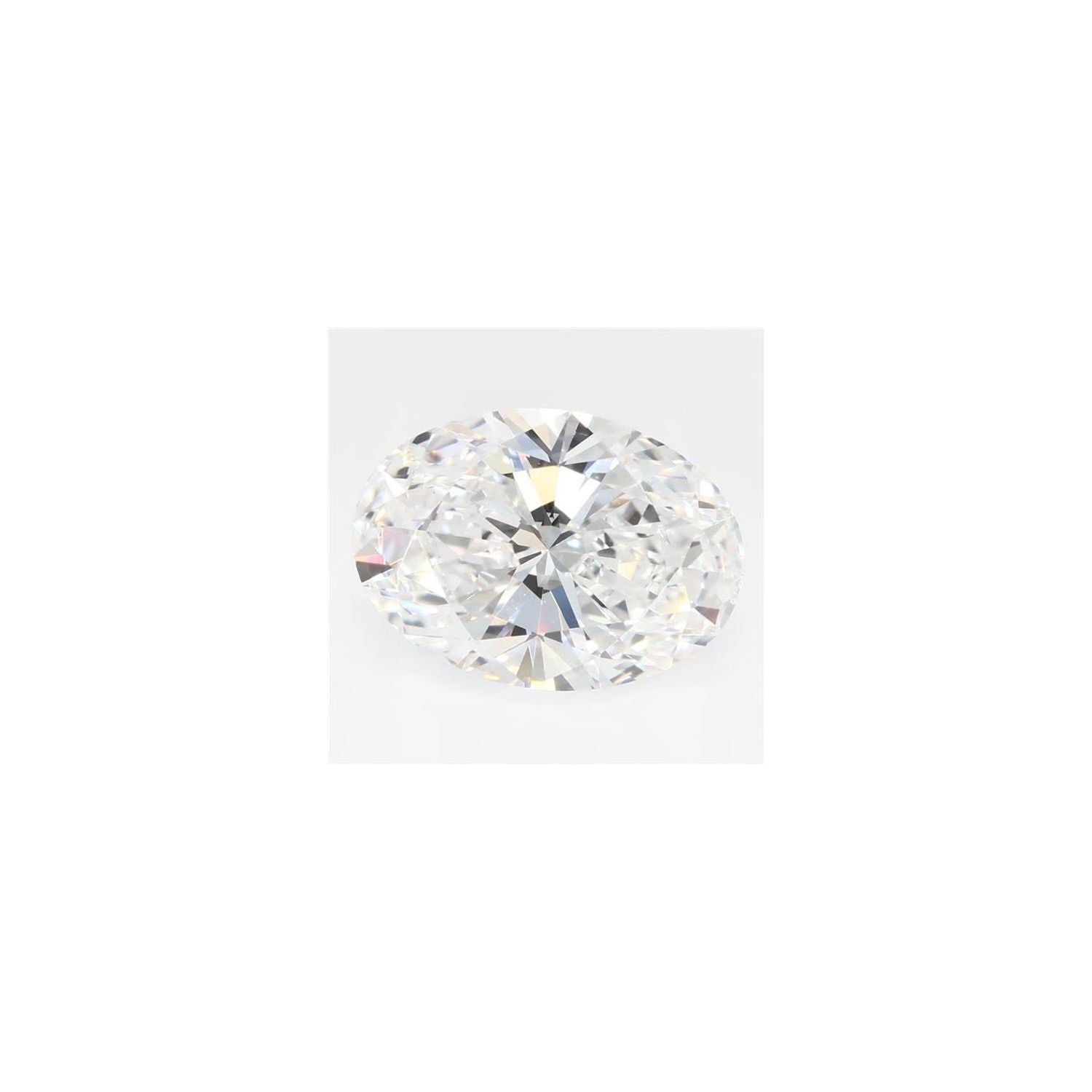 2.05 ct Oval Lab-Grown Diamond – D VS1 – Faceted Cut – GCAL Certified — Sapphire Row