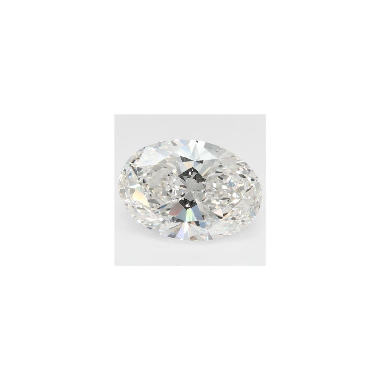 2.04 ct Oval Lab-Grown Diamond – F VS2 – Faceted Cut – GCAL Certified — Sapphire Row