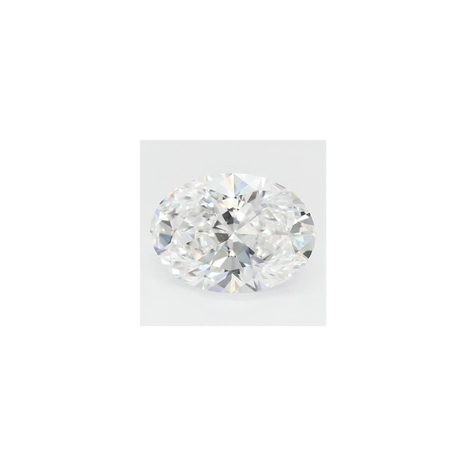 1.39 ct Oval Lab-Grown Diamond – D VVS2 – Faceted Cut – GCAL Certified — Sapphire Row