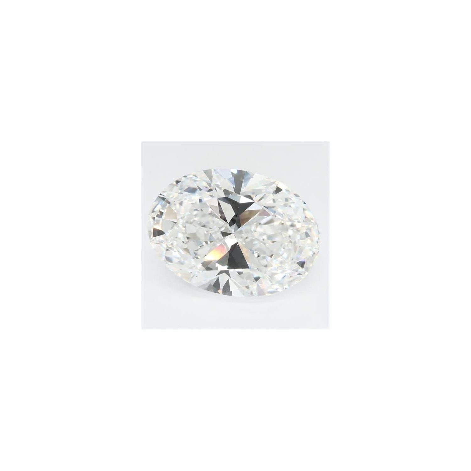 3.83 ct Oval Lab-Grown Diamond – E SI1 – Faceted Cut – GCAL Certified — Sapphire Row