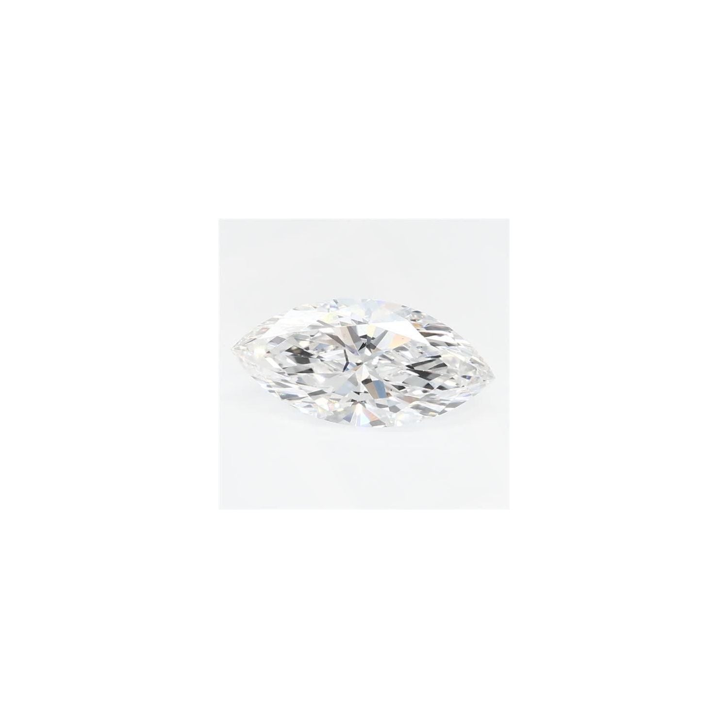 0.72 ct Marquise Lab-Grown Diamond – D VS2 – Faceted Cut – GCAL Certified — Sapphire Row
