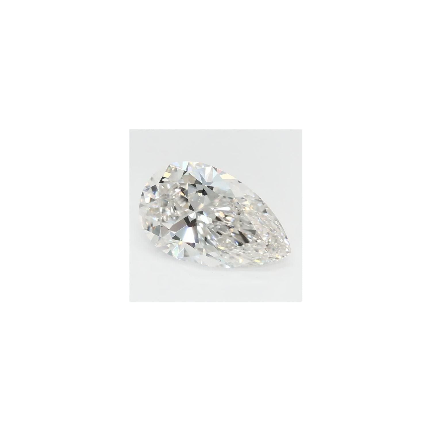 0.83 ct Pear Lab-Grown Diamond – G VS1 – Faceted Cut – GCAL Certified — Sapphire Row