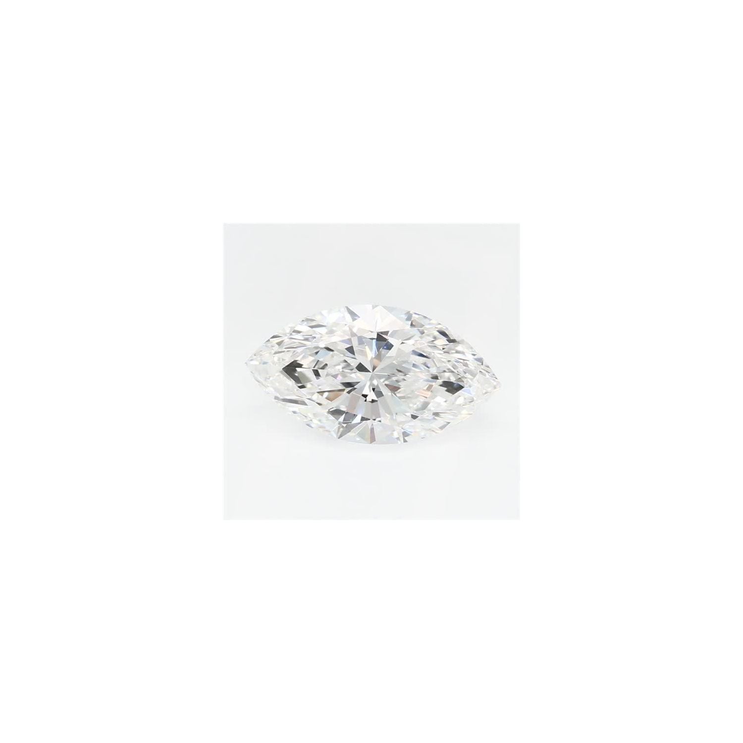 0.88 ct Marquise Lab-Grown Diamond – E VVS2 – Faceted Cut – GCAL Certified — Sapphire Row