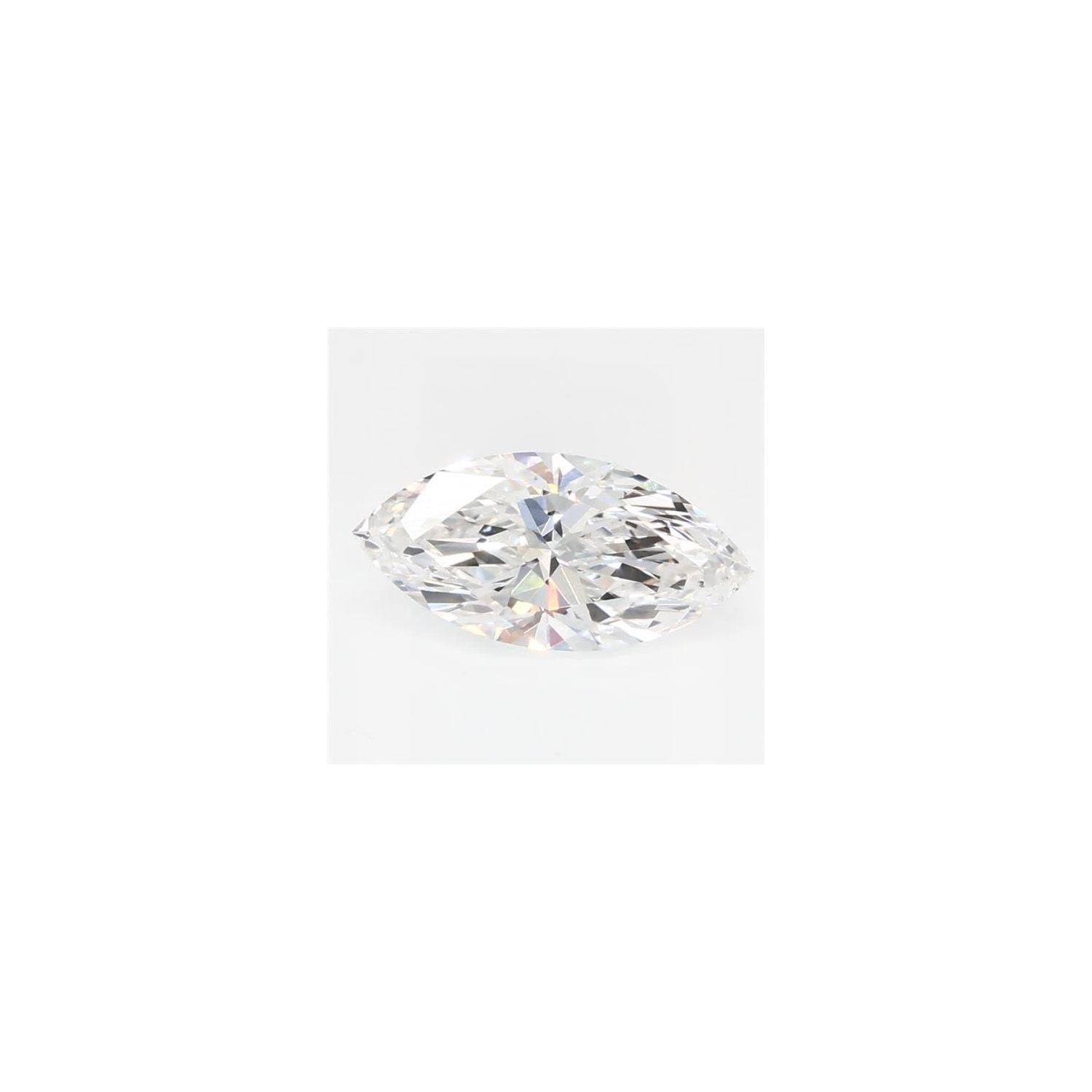 0.54 ct Marquise Lab-Grown Diamond – E VS2 – Faceted Cut – GCAL Certified — Sapphire Row