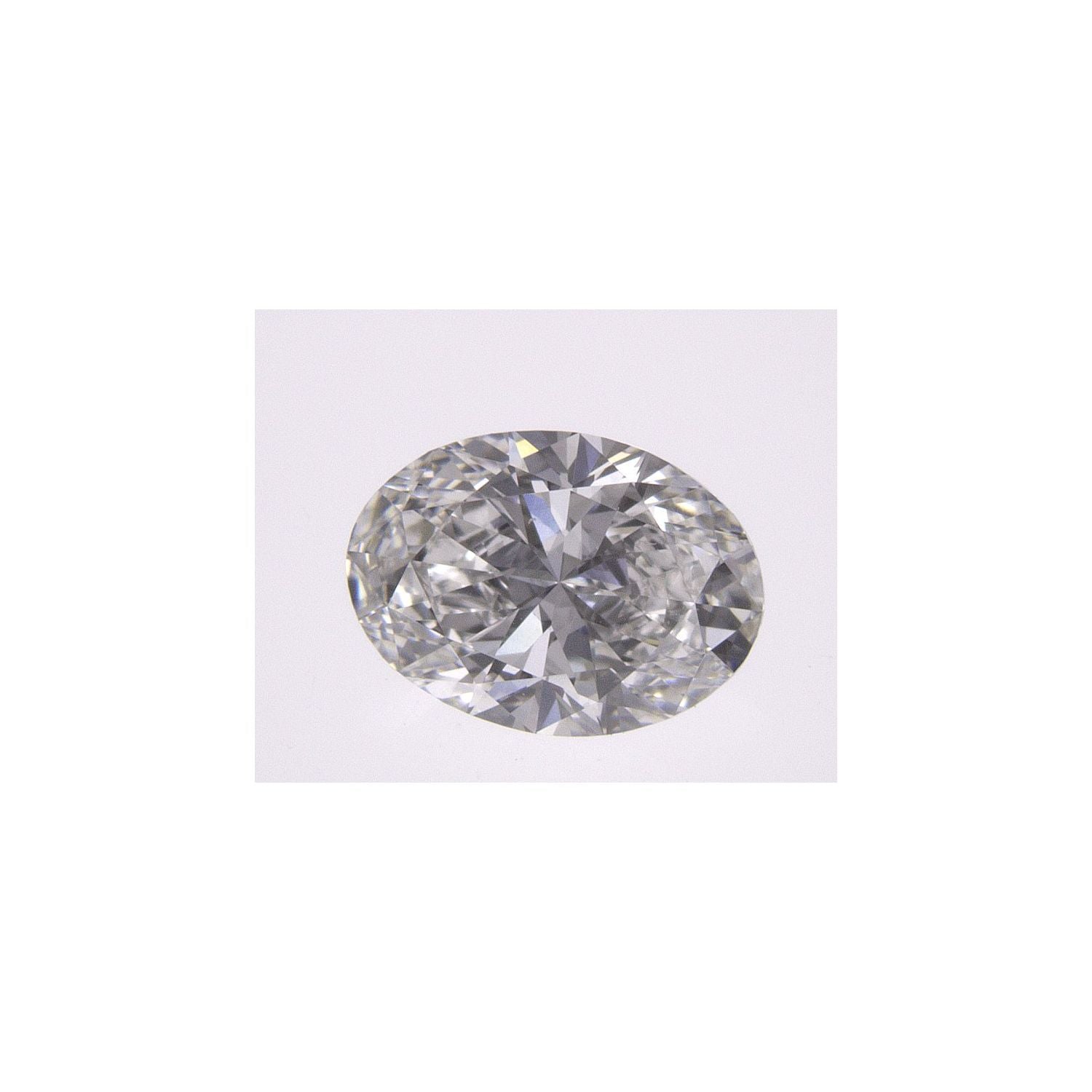 0.95 ct Oval Lab-Grown Diamond – F VVS2 – Faceted Cut – GCAL Certified — Sapphire Row