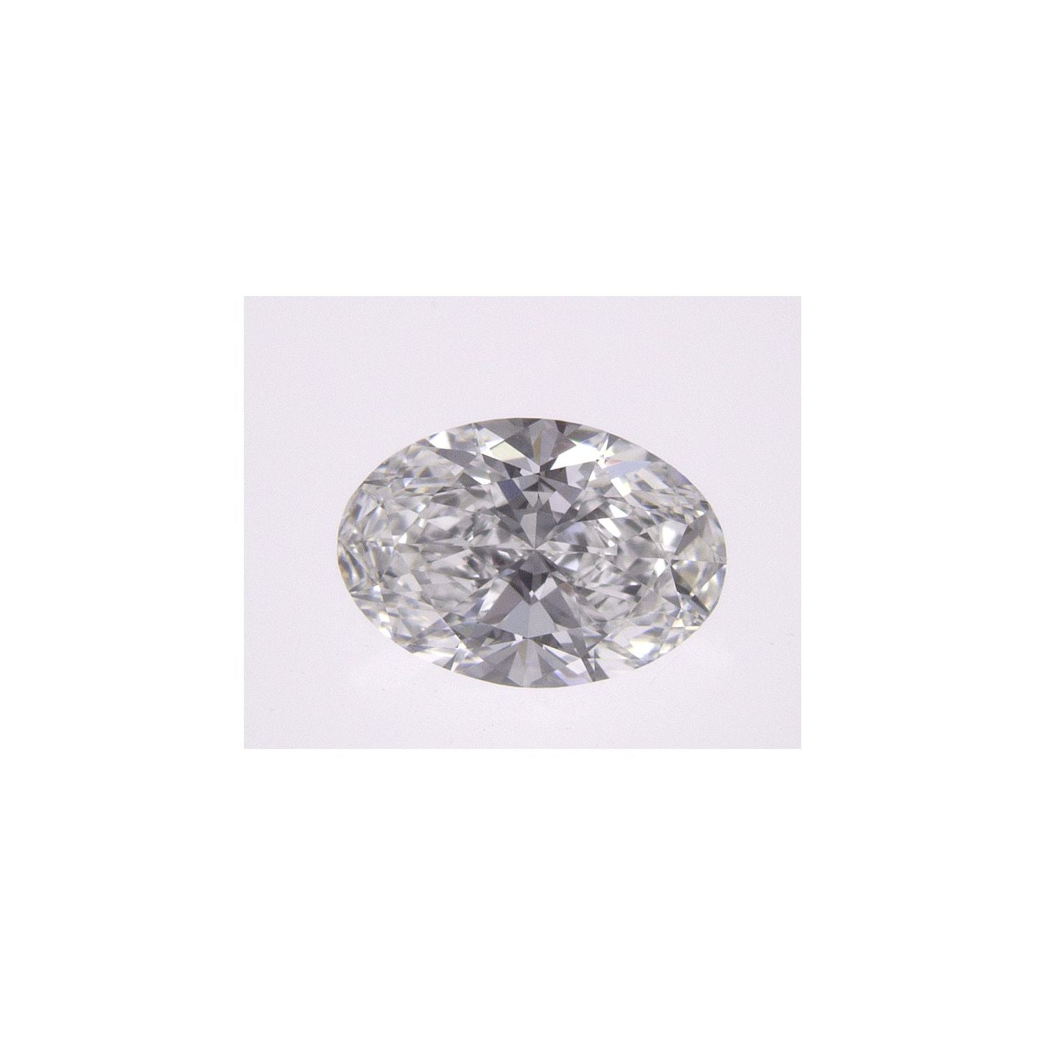 0.77 ct Oval Lab-Grown Diamond – E VS1 – Faceted Cut – GCAL Certified — Sapphire Row