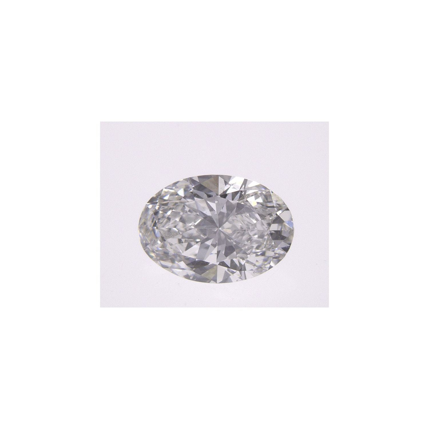 0.77 ct Oval Lab-Grown Diamond – F VS2 – Faceted Cut – GCAL Certified — Sapphire Row