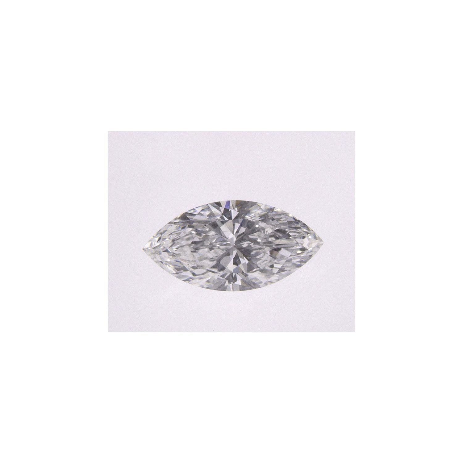 0.50 ct Marquise Natural Diamond – F SI1 – Faceted Cut – GIA Certified — Sapphire Row