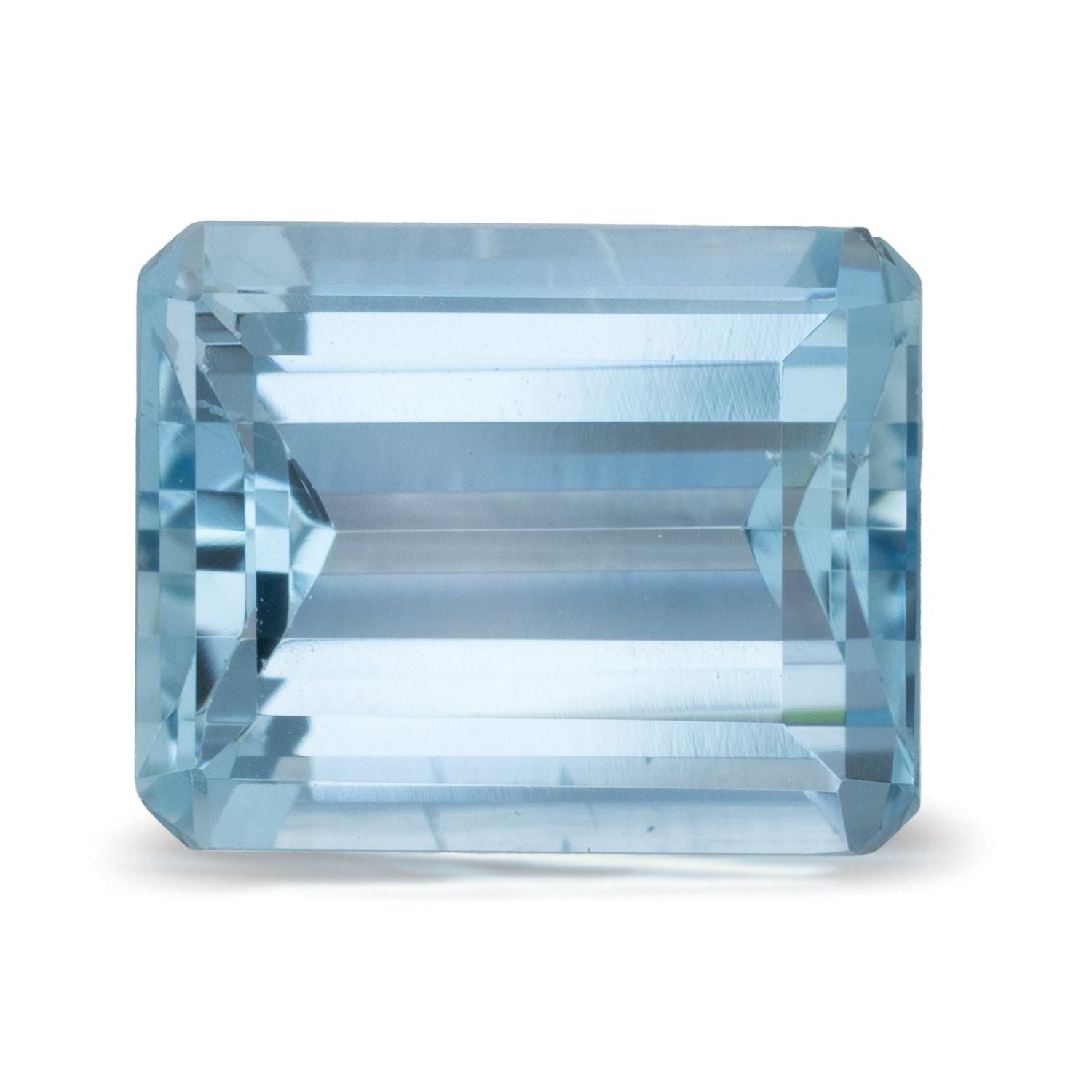 3.11 ct Emerald Natural Natural Aquamarine Aquamarine – Step-cut – N/A Certified — Sapphire Row