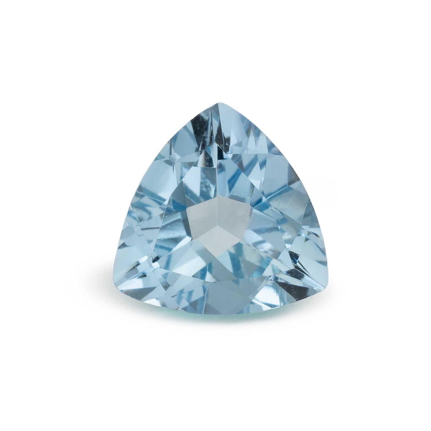 0.81 ct Trillion Natural Natural Aquamarine Aquamarine – Faceted Cut – N/A Certified — Sapphire Row