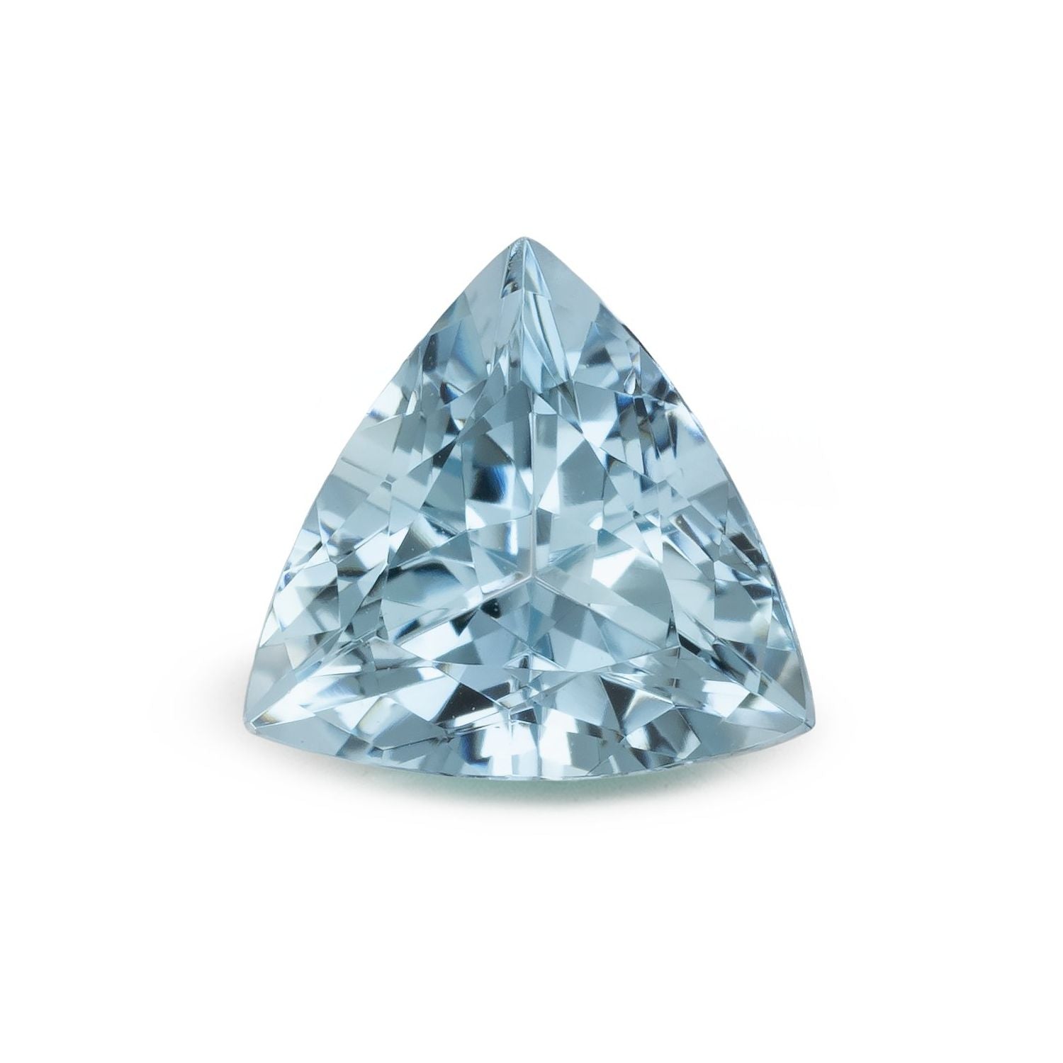 1.04 ct Trillion Natural Natural Aquamarine Aquamarine – Faceted Cut – N/A Certified — Sapphire Row