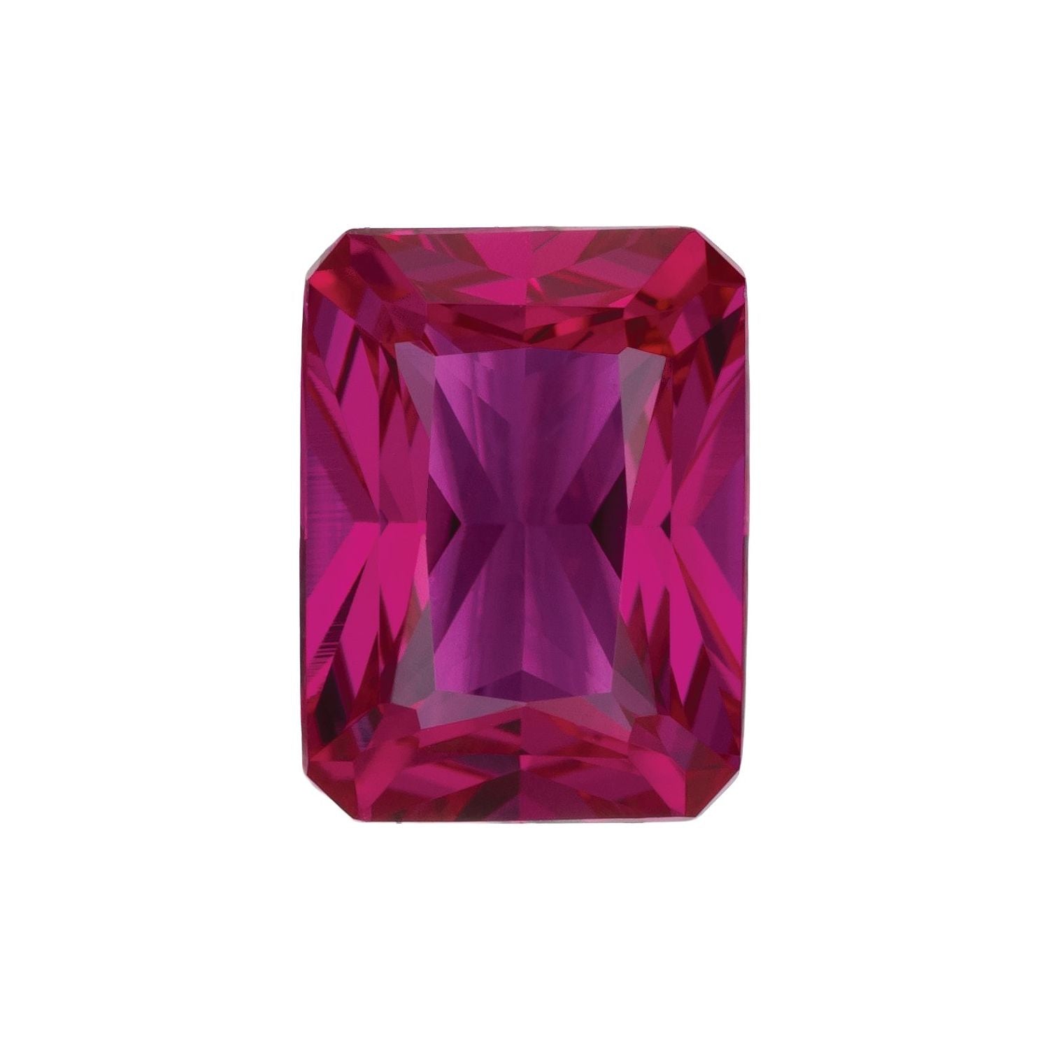 8x6 mm Radiant Lab-Grown Red Ruby – Faceted Cut – Eye-Clean Quality — Sapphire Row
