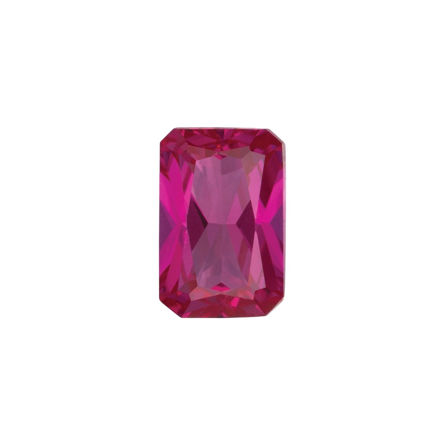 6x4 mm Radiant Lab-Grown Red Ruby – Faceted Cut – Eye-Clean Quality — Sapphire Row