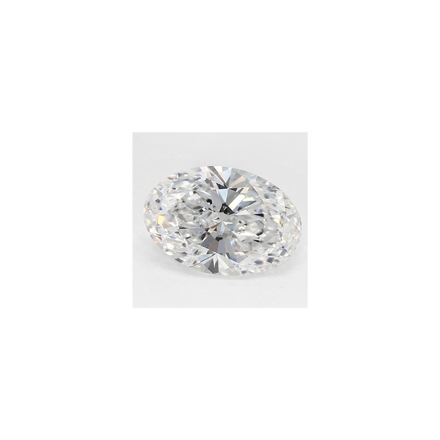 2.73 ct Oval Lab-Grown Diamond – D VS2 – Faceted Cut – GCAL Certified — Sapphire Row