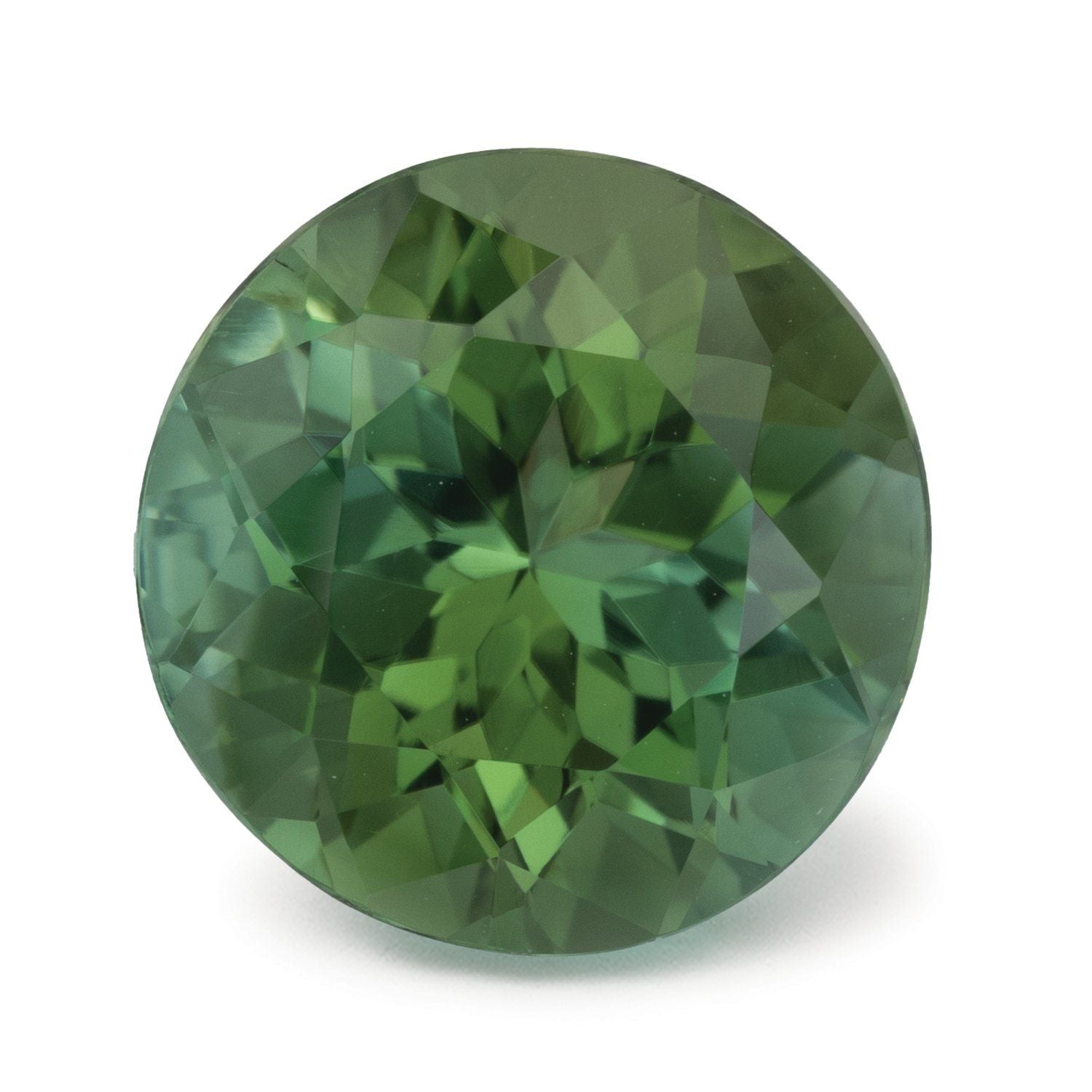 5.04 ct Round Natural Natural Tourmaline Tourmaline – Faceted Cut – N/A Certified — Sapphire Row