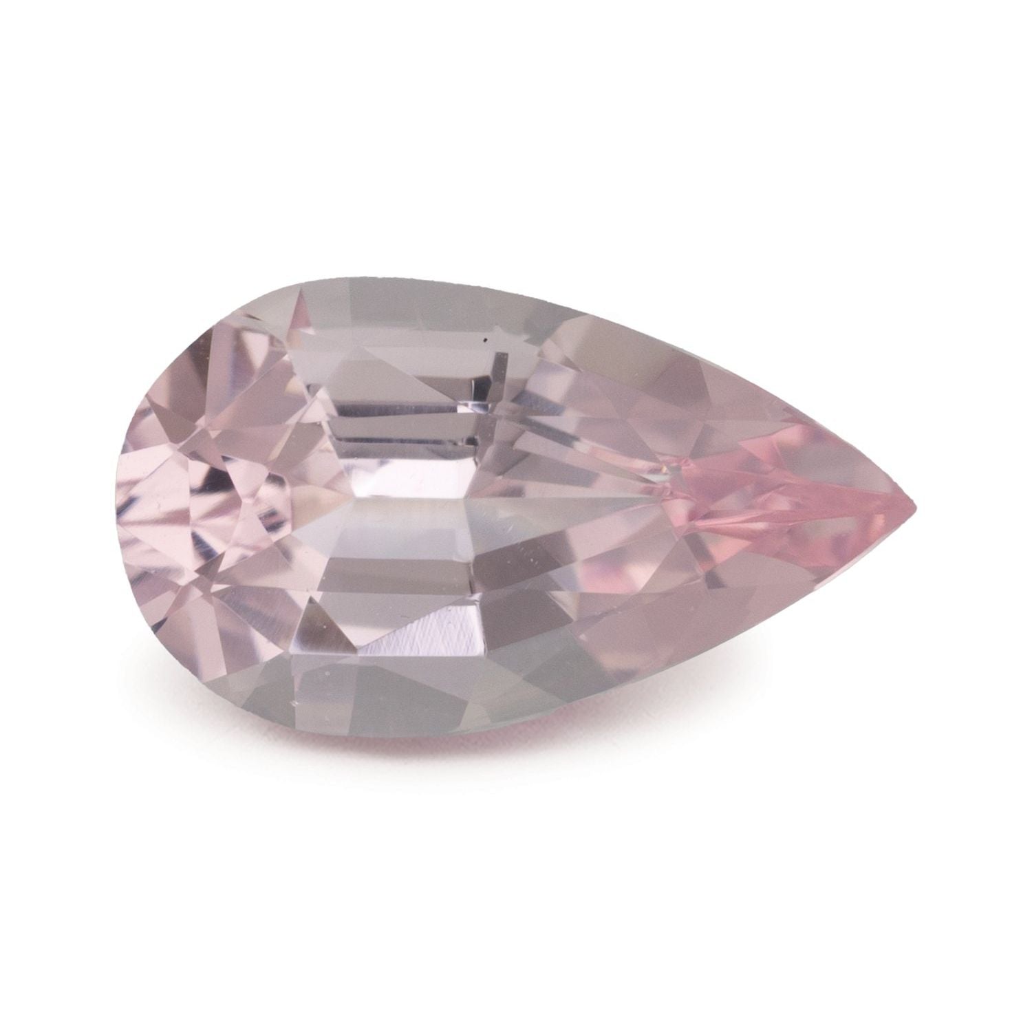 1.91 ct Pear Natural Natural Morganite Morganite – Faceted Cut – N/A Certified — Sapphire Row