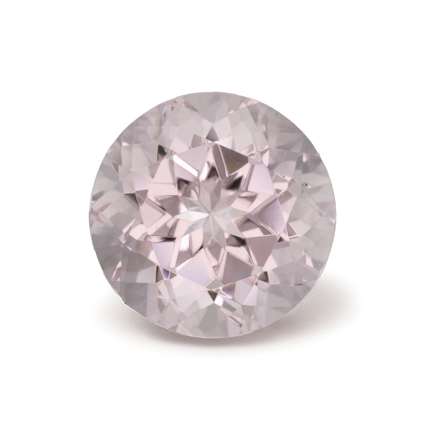 1.91 ct Round Natural Natural Morganite Morganite – Faceted Cut – N/A Certified — Sapphire Row