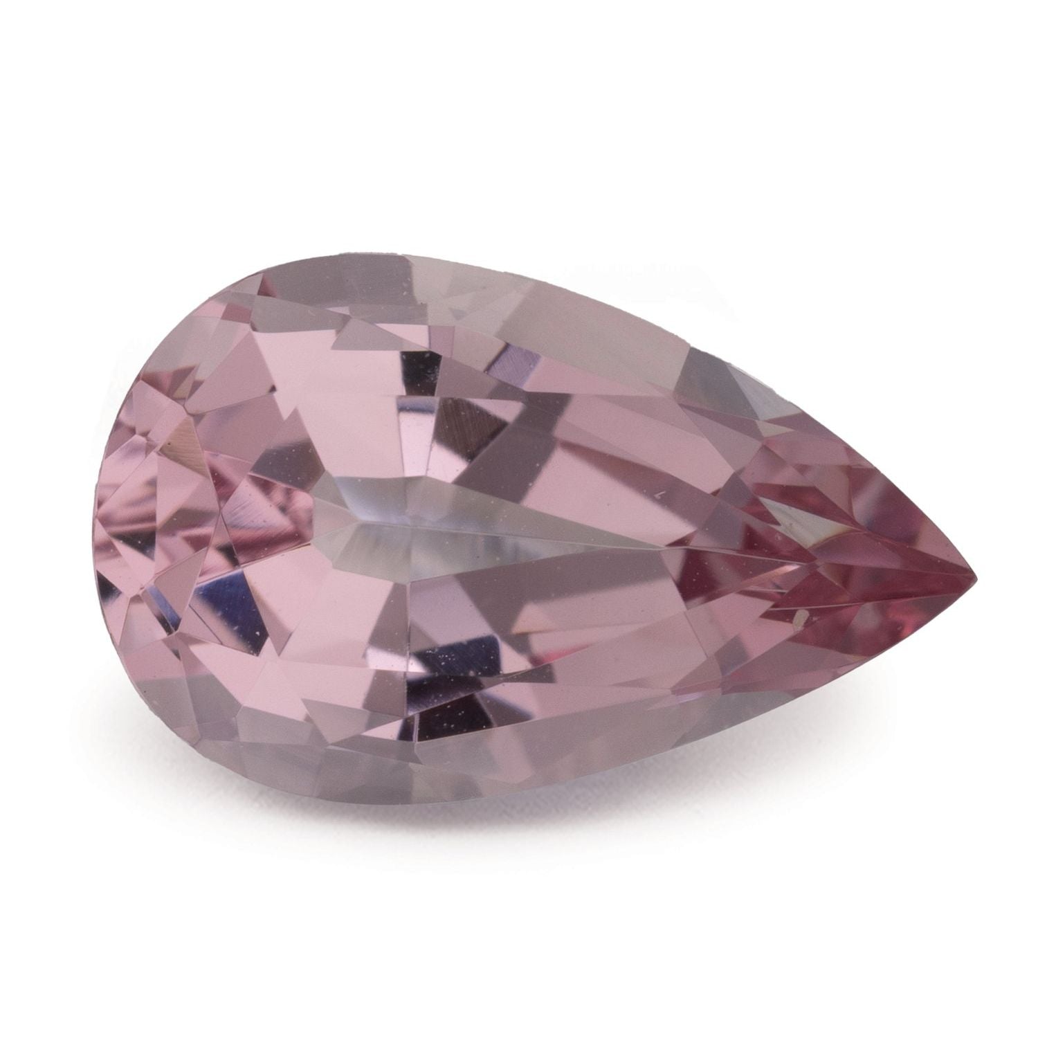 4.34 ct Pear Natural Natural Morganite Morganite – Faceted Cut – N/A Certified — Sapphire Row