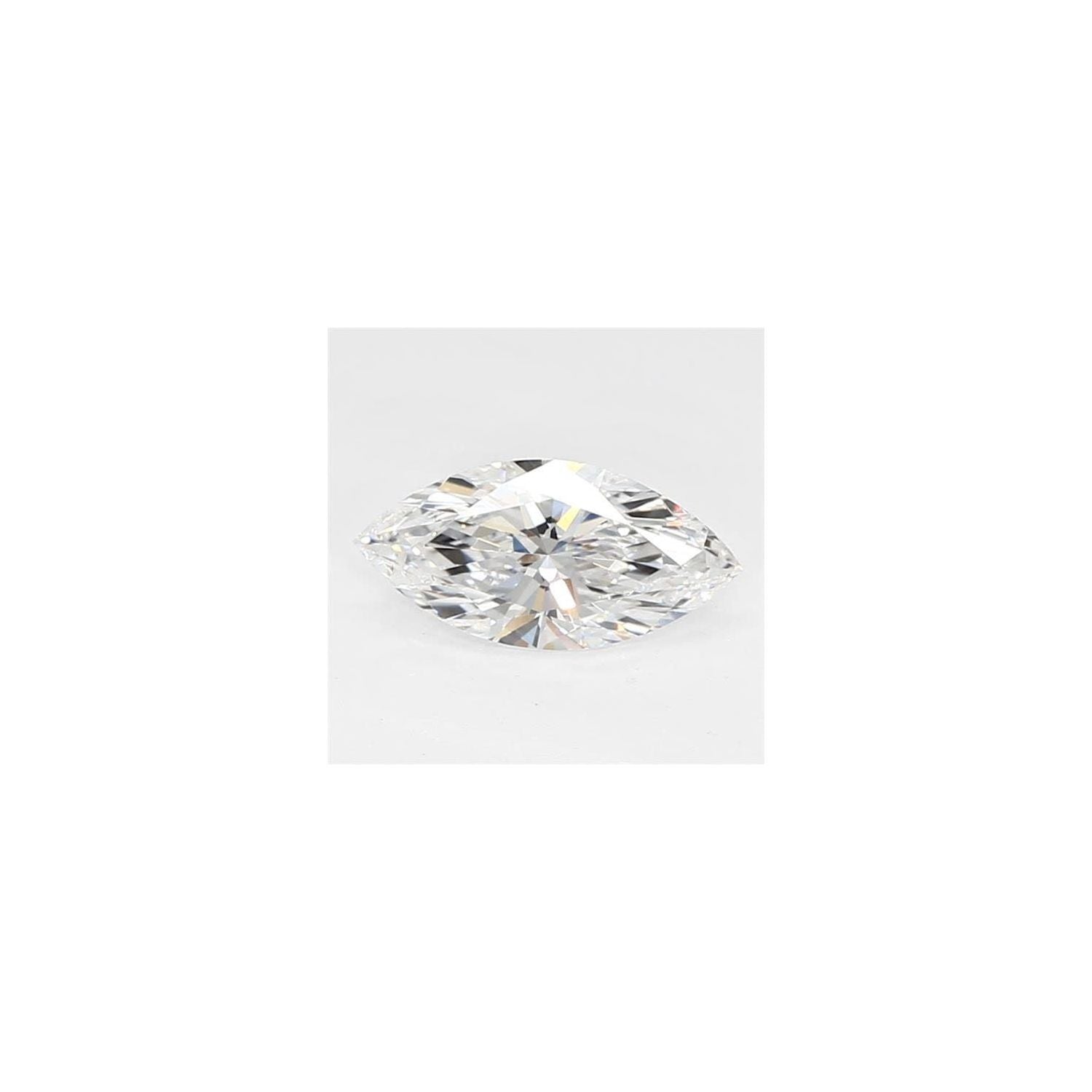 0.51 ct Marquise Lab-Grown Diamond – D VVS2 – Faceted Cut – GCAL Certified — Sapphire Row