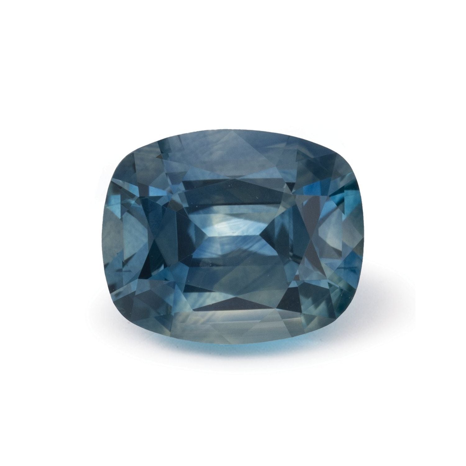 2.02 ct Antique Cushion Natural Natural Sapphire Sapphire – Faceted Cut – N/A Certified — Sapphire Row