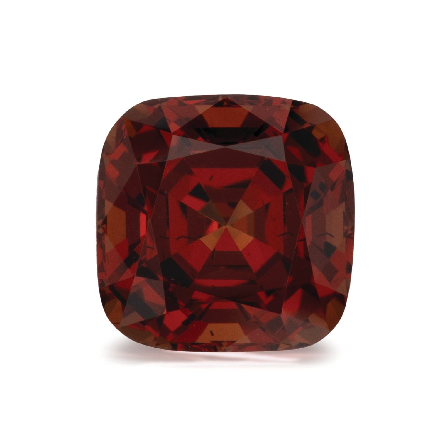 4.02 ct Cushion Natural Natural Spessartite Garnet Spessartite Garnet – Faceted Cut – N/A Certified — Sapphire Row