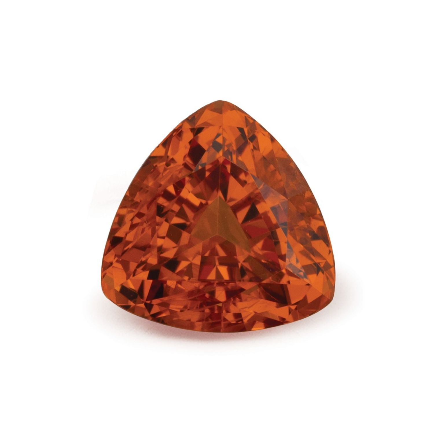 2.53 ct Trillion Natural Natural Spessartite Garnet Spessartite Garnet – Faceted Cut – N/A Certified — Sapphire Row