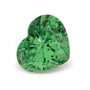 3.18 ct Heart Natural Natural Tsavorite Garnet Tsavorite Garnet – Faceted Cut – N/A Certified — Sapphire Row