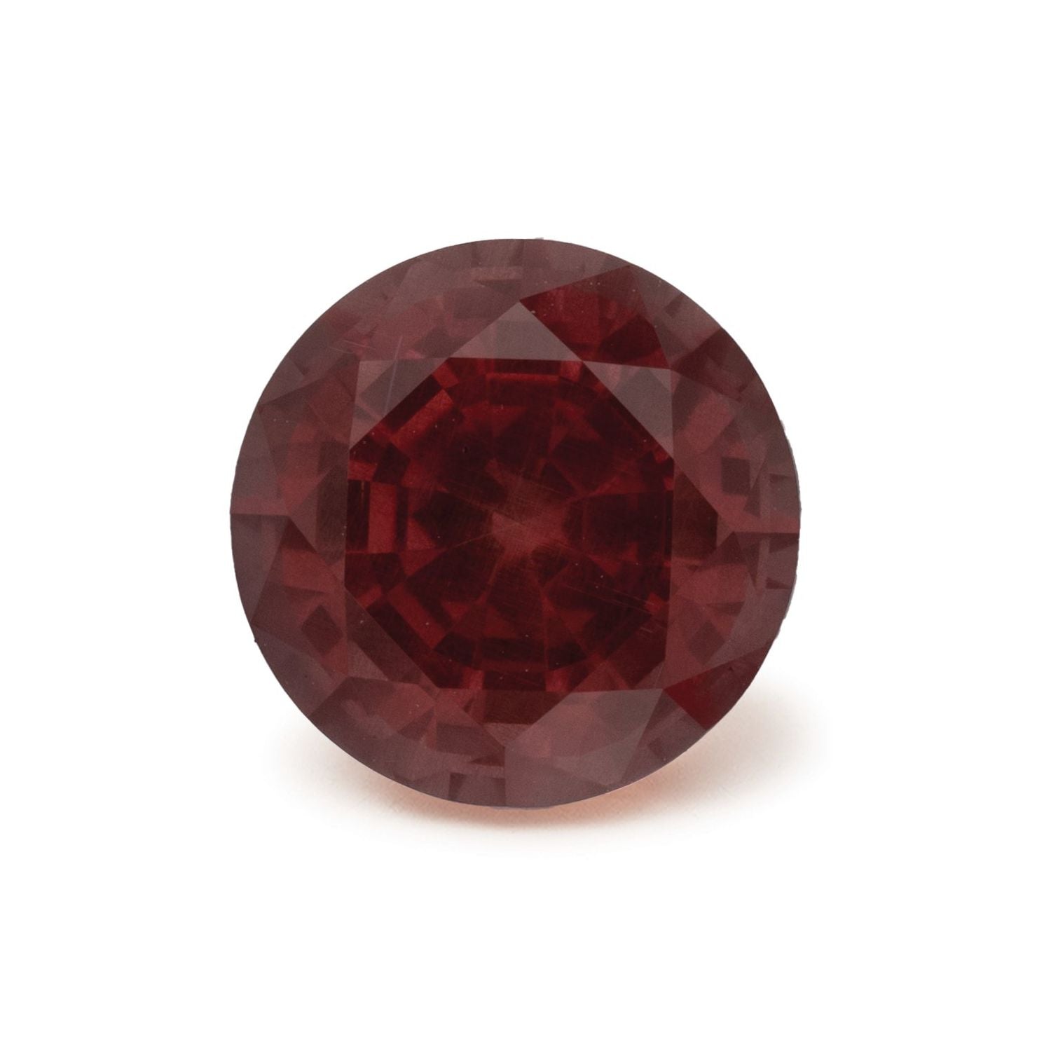 2.80 ct Round Natural Natural Garnet Garnet – Faceted Cut – N/A Certified — Sapphire Row