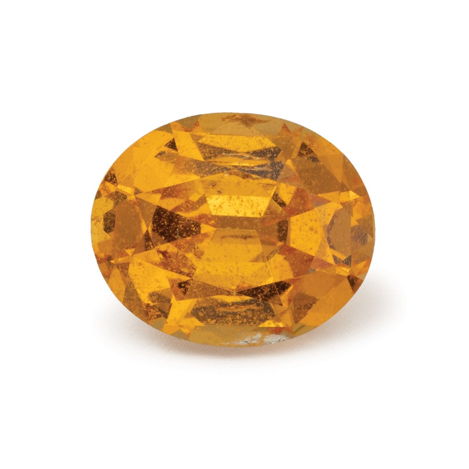 2.19 ct Oval Natural Natural Spessartite Garnet Spessartite Garnet – Faceted Cut – N/A Certified — Sapphire Row