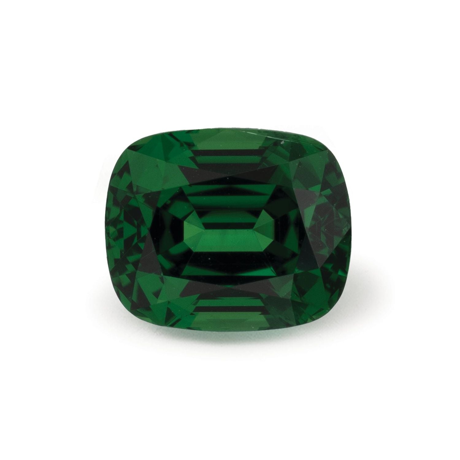 2.17 ct Antique Cushion Natural Natural Tsavorite Garnet Tsavorite Garnet – Faceted Cut – N/A Certified — Sapphire Row