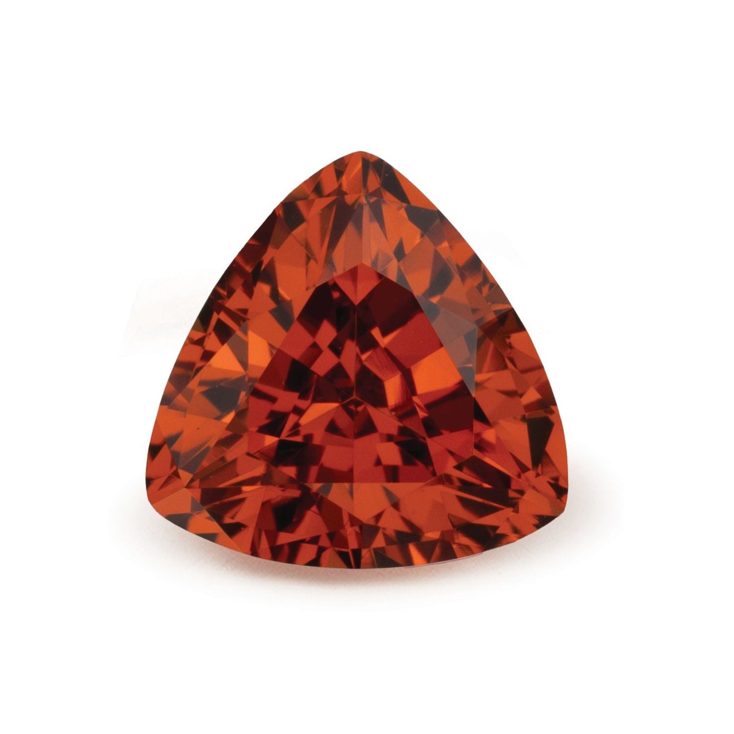2.33 ct Trillion Natural Natural Spessartite Garnet Spessartite Garnet – Faceted Cut – N/A Certified — Sapphire Row