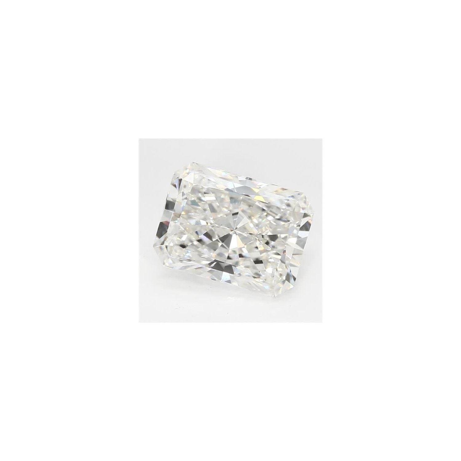 2.55 ct Radiant Lab-Grown Diamond – F VS1 – Faceted Cut – GCAL Certified — Sapphire Row