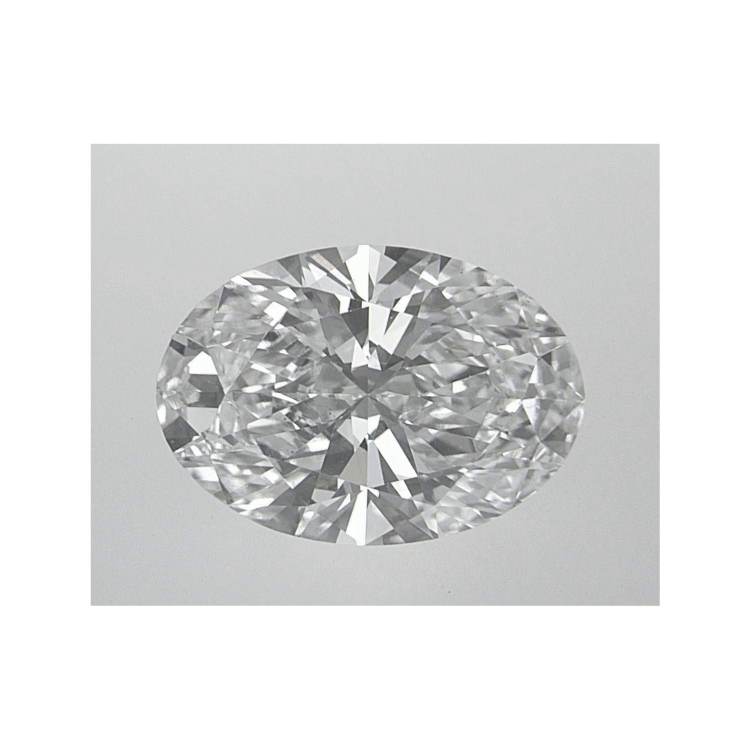2.10 ct Oval Lab-Grown Diamond – D VS1 – Faceted Cut – IGI Certified — Sapphire Row
