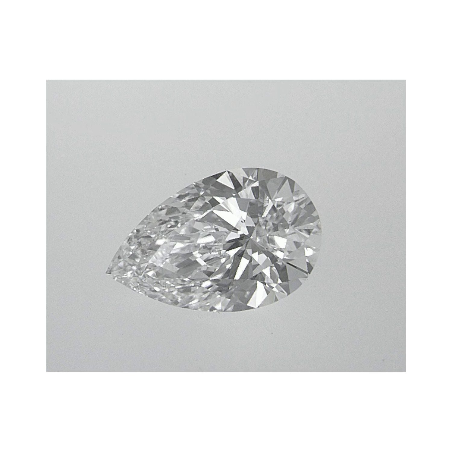 1.03 ct Pear Lab-Grown Diamond – E VVS2 – Faceted Cut – IGI Certified — Sapphire Row