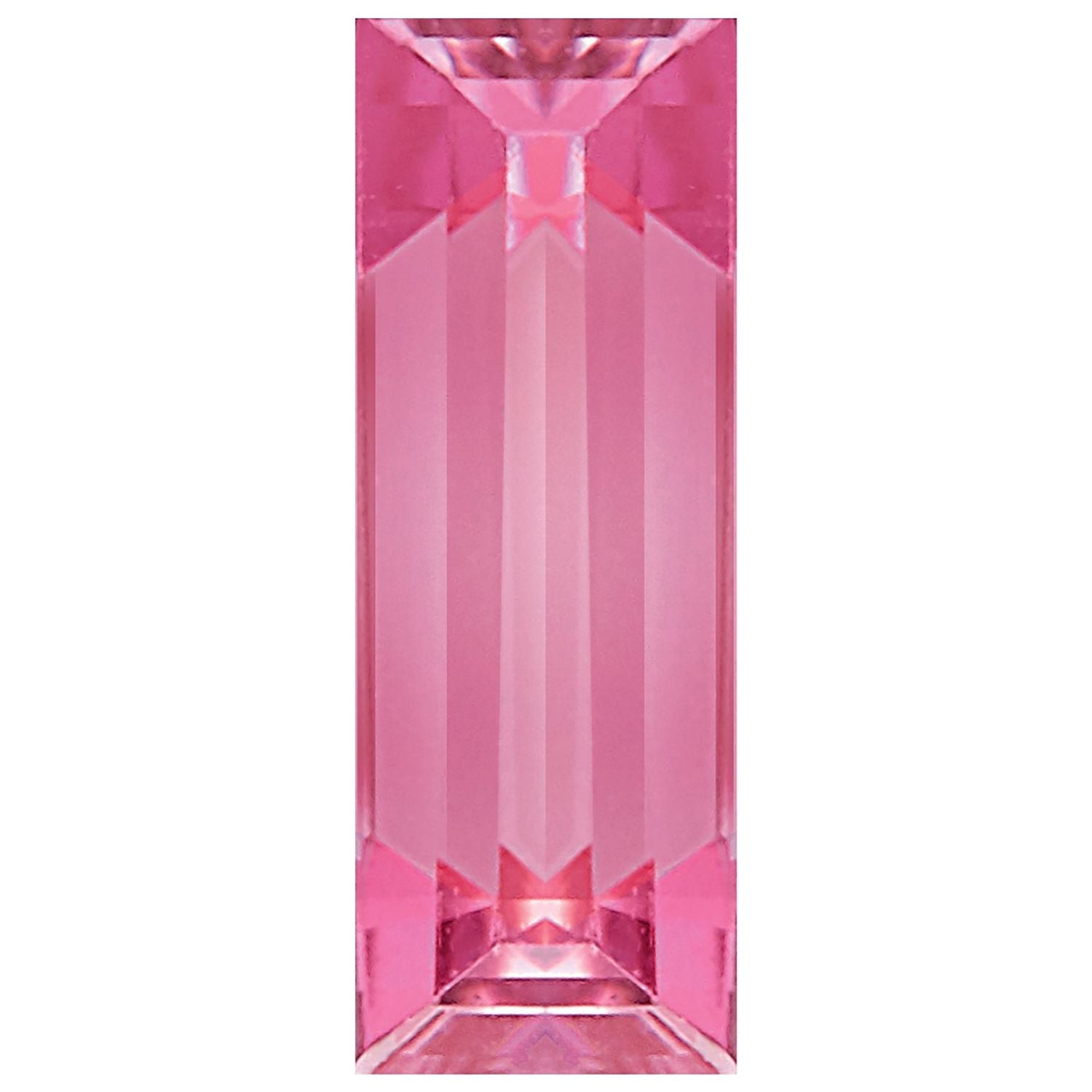 5x2 mm Straight Baguette Natural Pink Tourmaline – Step-Cut – AA Quality — Sapphire Row
