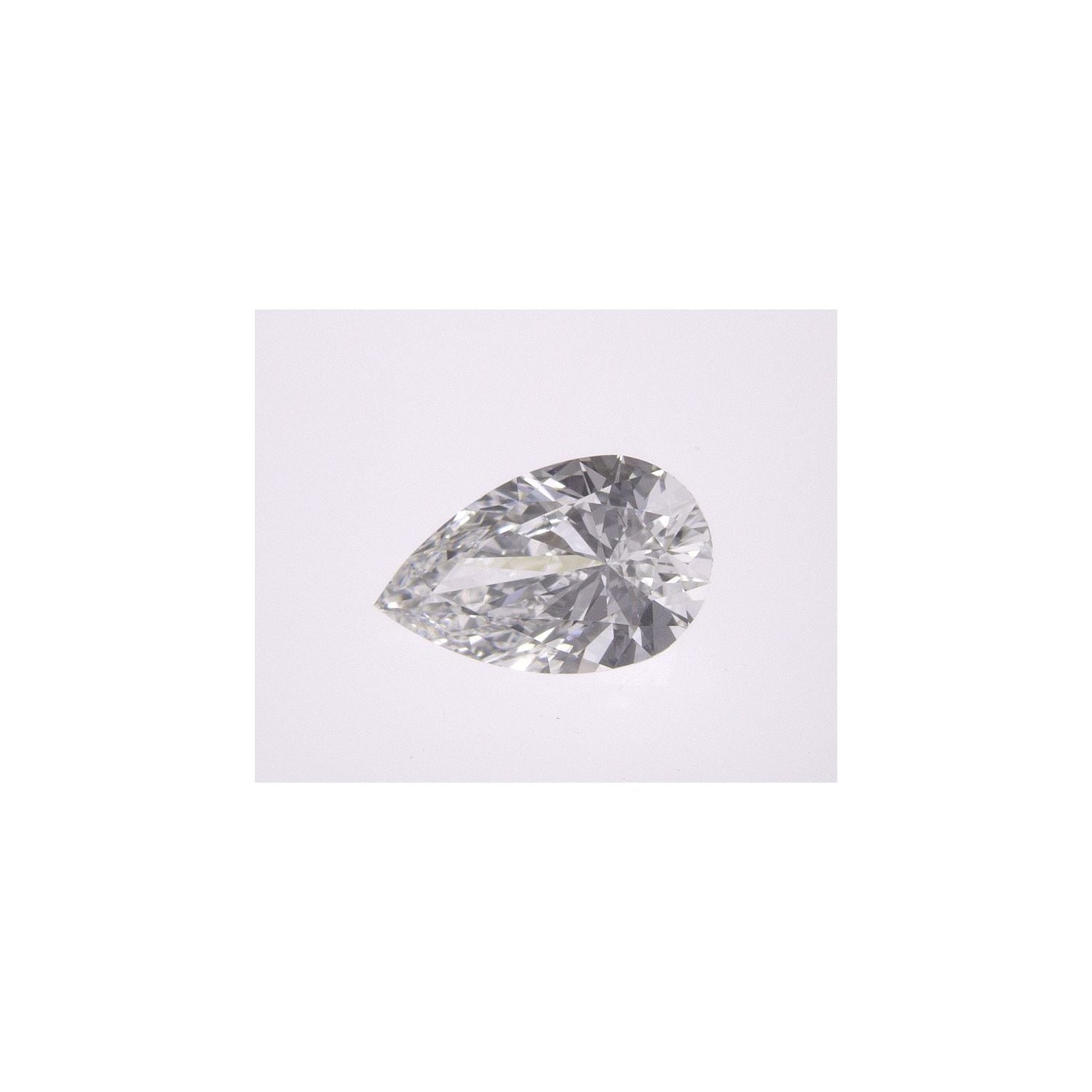 0.70 ct Pear Natural Diamond – F VS2 – Faceted Cut – GIA Certified — Sapphire Row