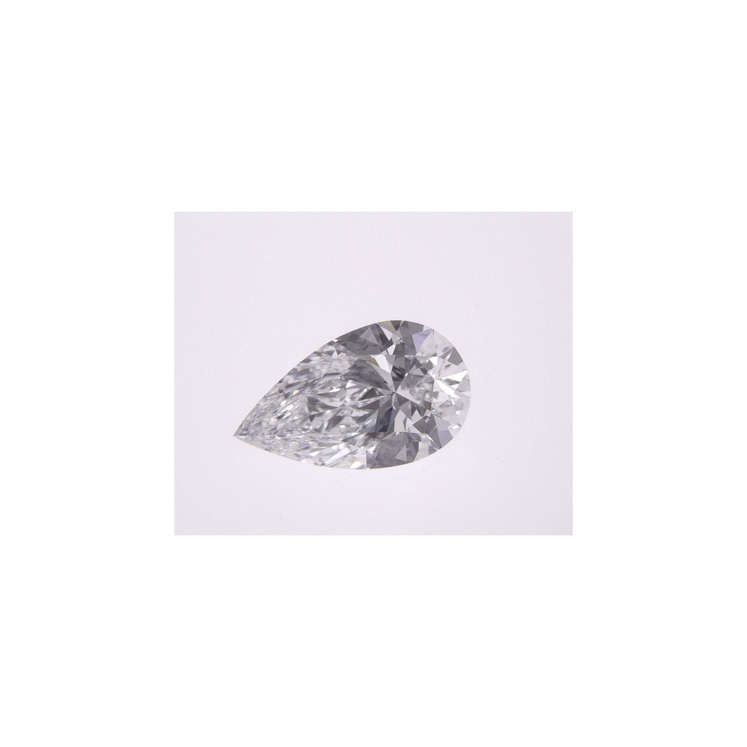 0.71 ct Pear Natural Diamond – D VVS1 – Faceted Cut – GIA Certified — Sapphire Row