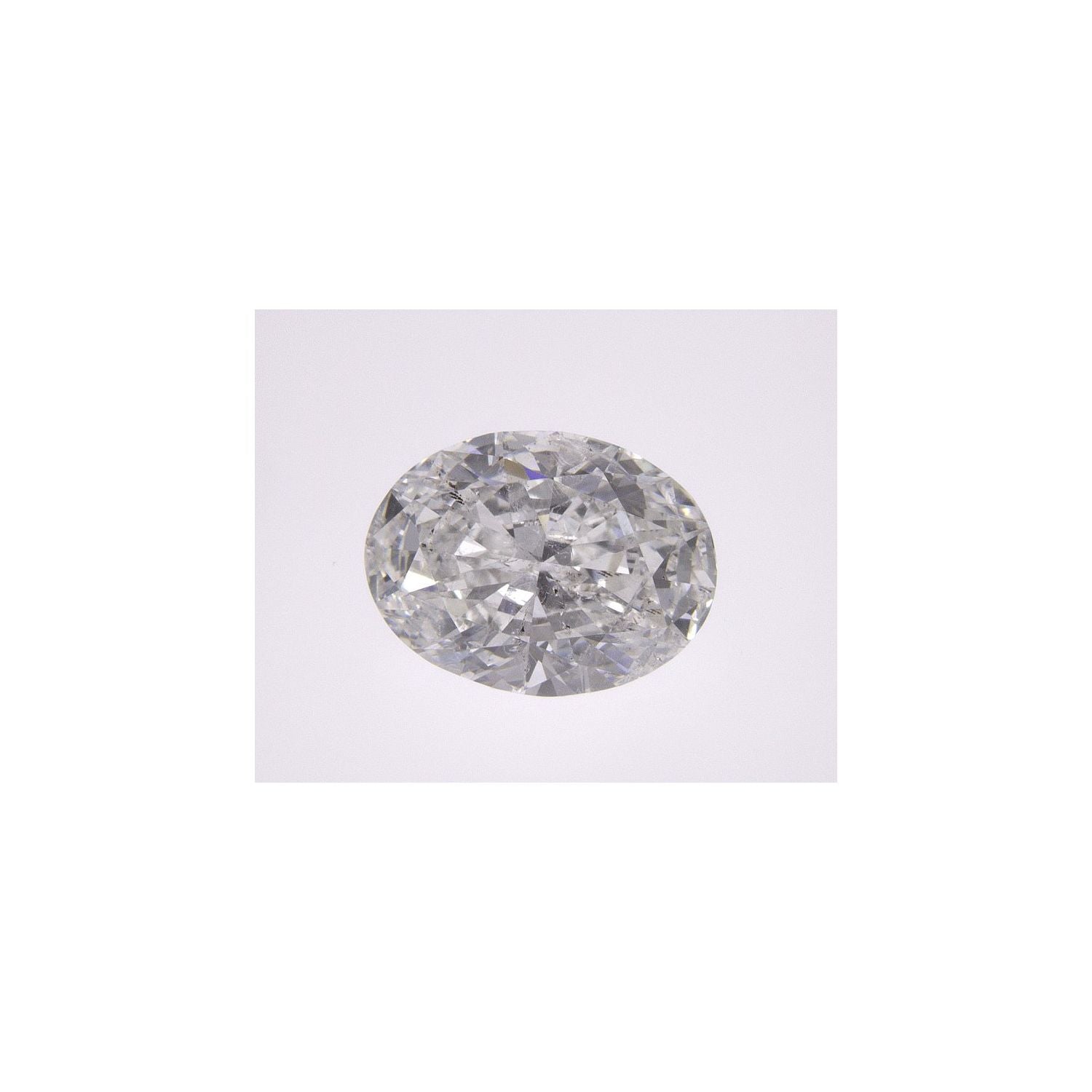 1.55 ct Oval Natural Diamond – H I1 – Faceted Cut – GIA Certified — Sapphire Row