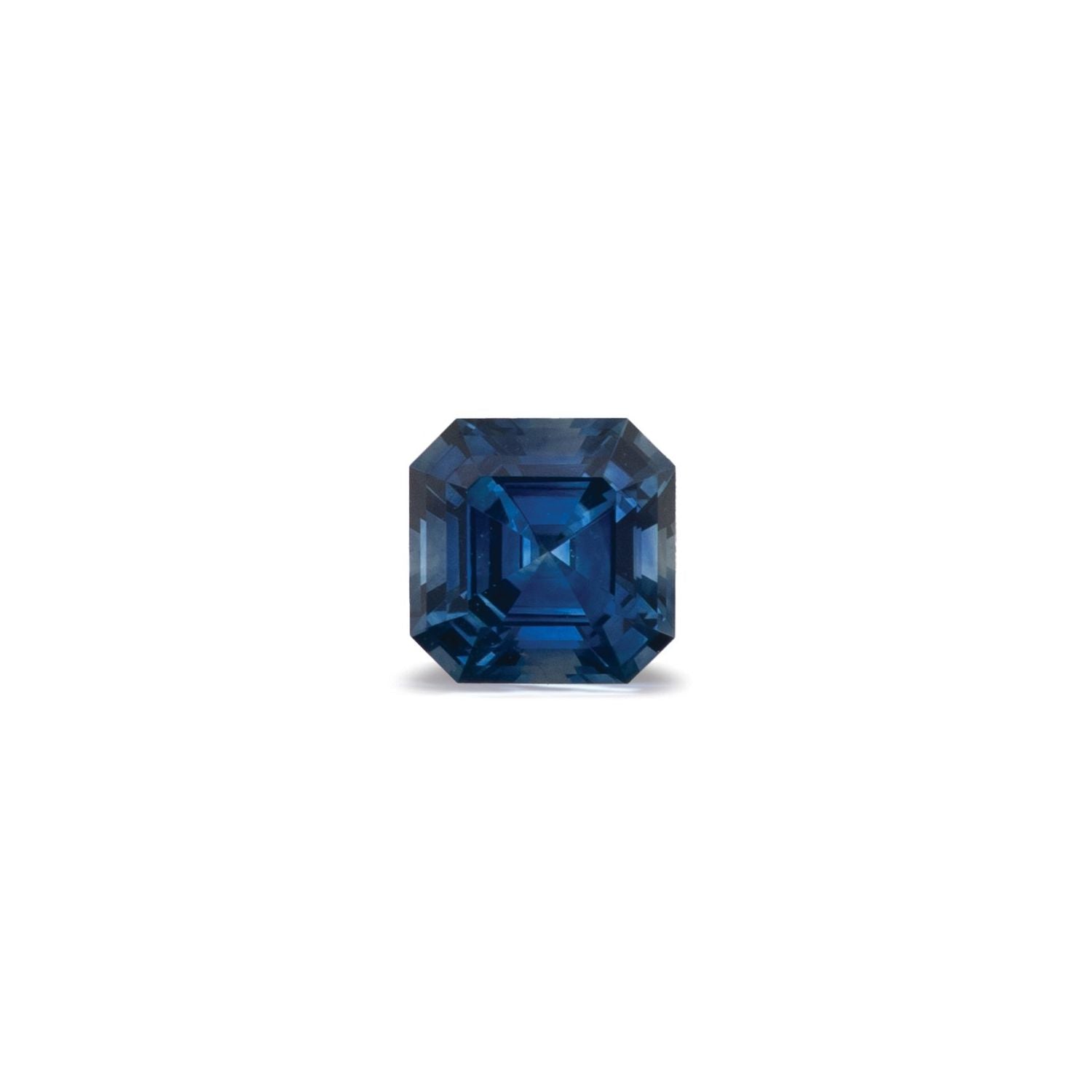 0.60 ct Asscher Natural Natural Sapphire Sapphire – Step-cut – N/A Certified — Sapphire Row