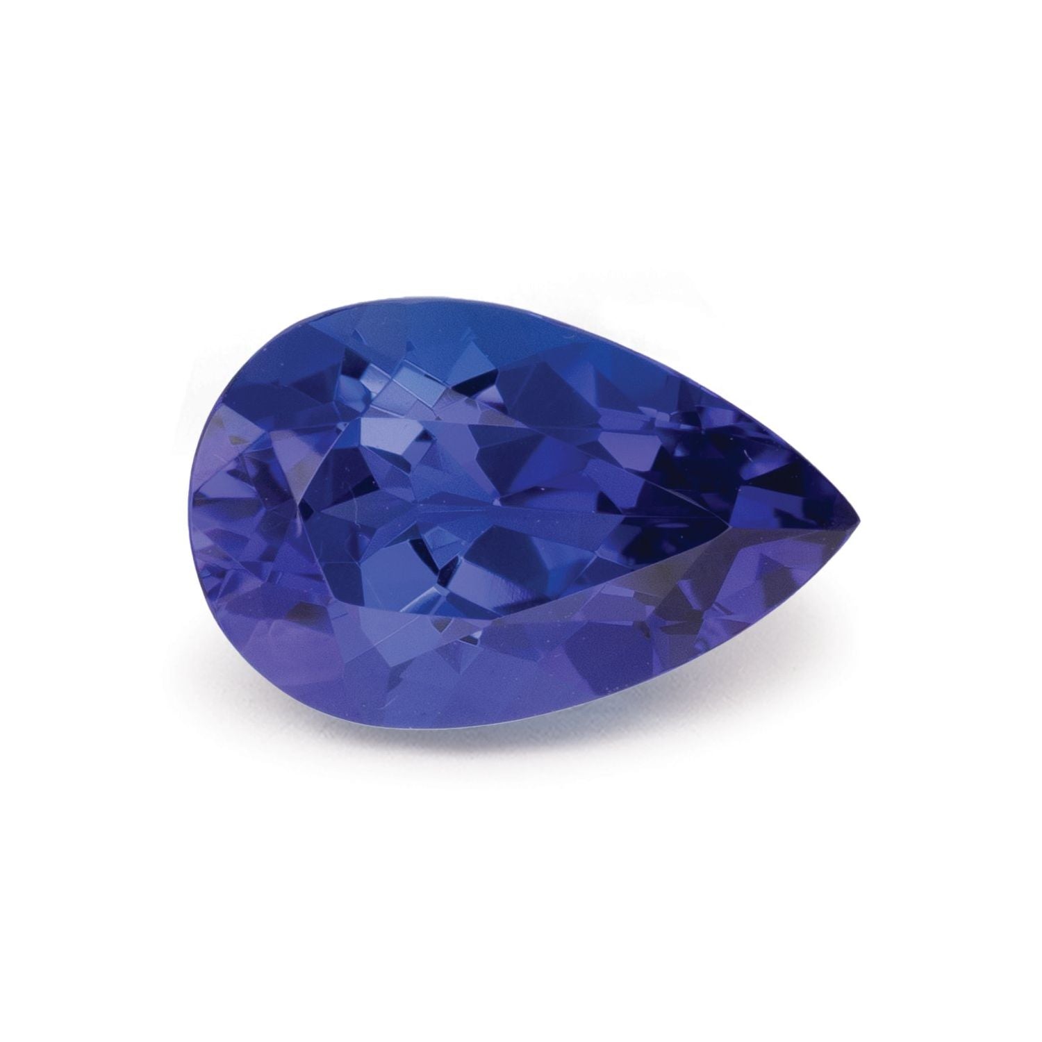 3.45 ct Pear Natural Natural Tanzanite Tanzanite – Faceted Cut – N/A Certified — Sapphire Row