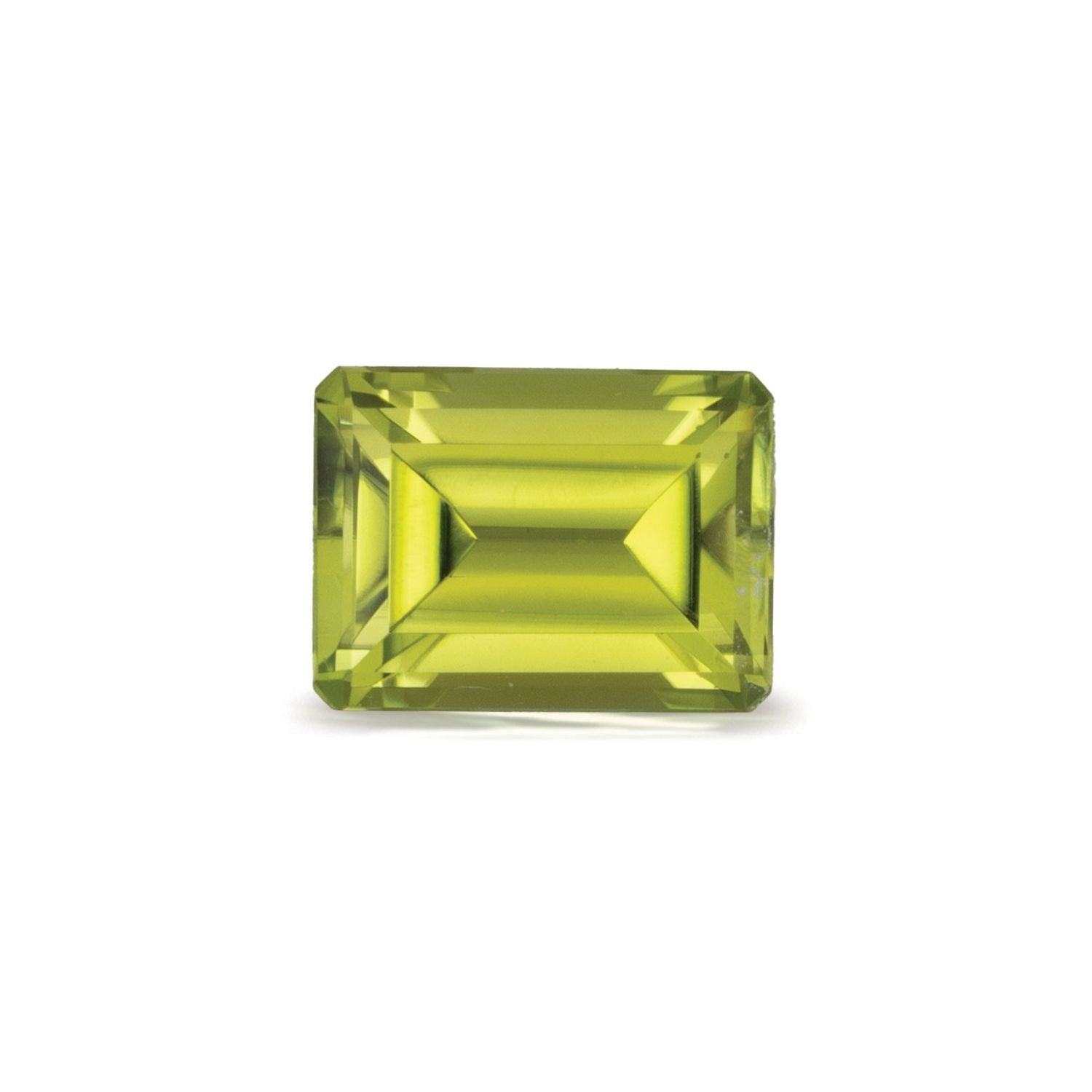 1.90 ct Emerald Natural Natural Peridot Peridot – Step-cut – N/A Certified — Sapphire Row