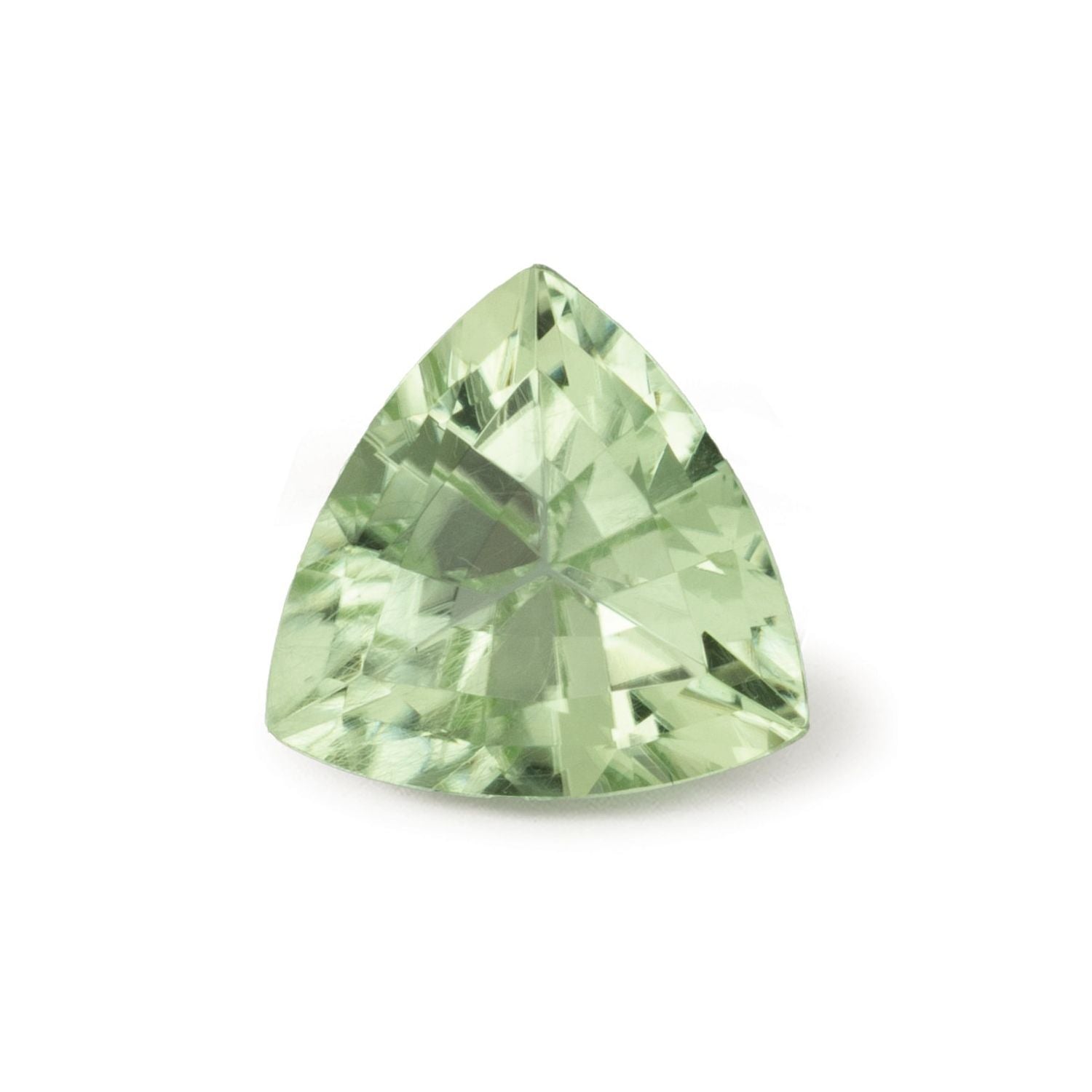 2.53 ct Trillion Natural Natural Peridot Peridot – Faceted Cut – N/A Certified — Sapphire Row
