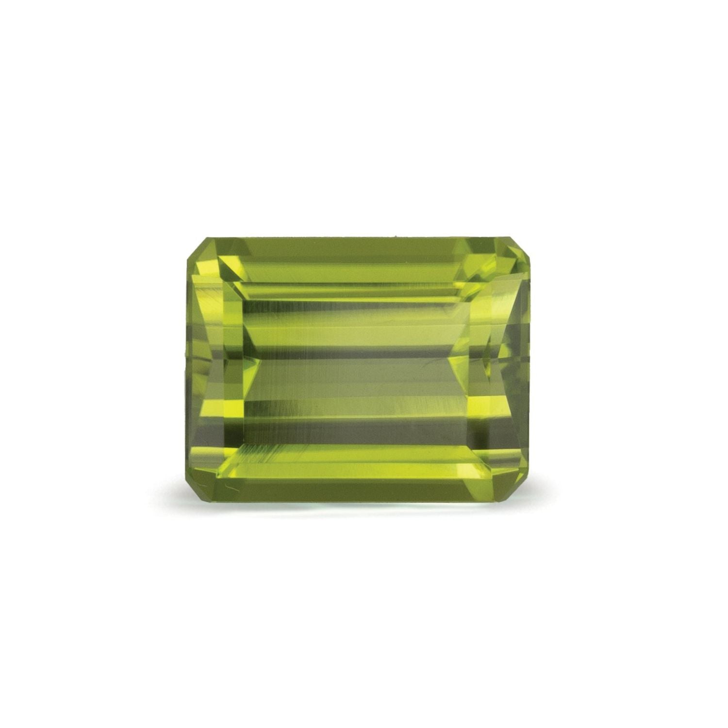 3.05 ct Emerald Natural Natural Peridot Peridot – Step-cut – N/A Certified — Sapphire Row