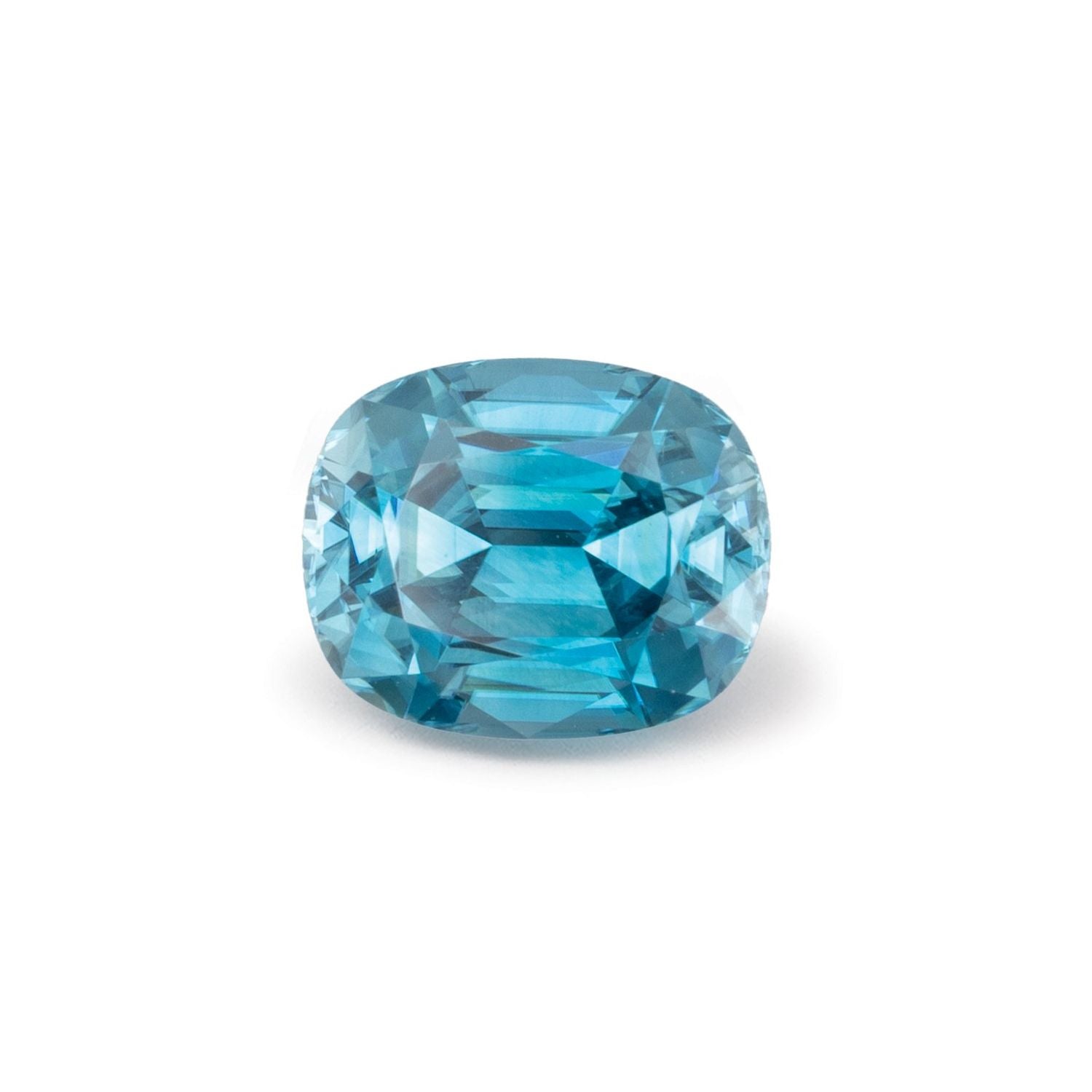 2.99 ct Antique Cushion Natural Natural Zircon Zircon – Faceted Cut – N/A Certified — Sapphire Row