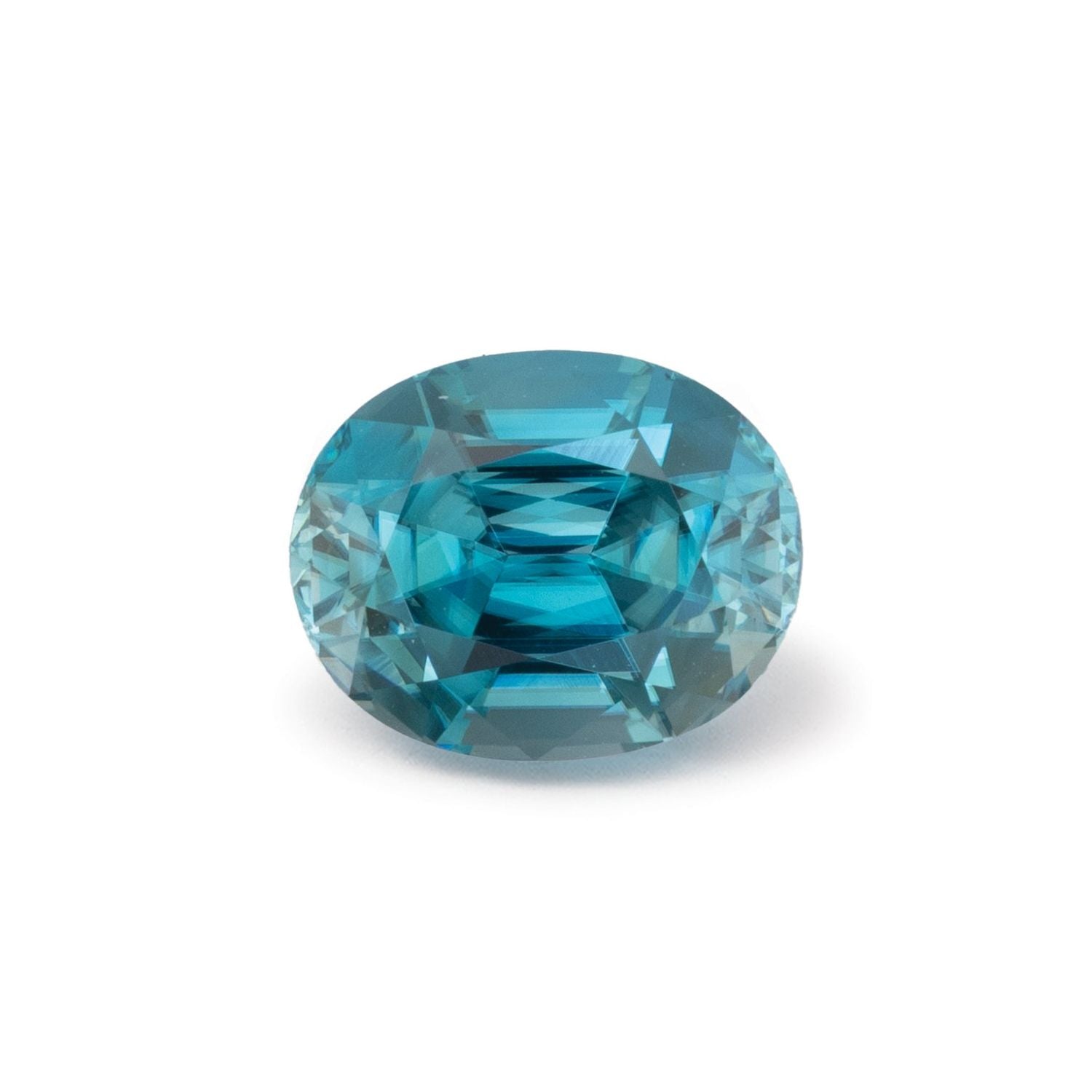 3.44 ct Oval Natural Natural Zircon Zircon – Faceted Cut – N/A Certified — Sapphire Row