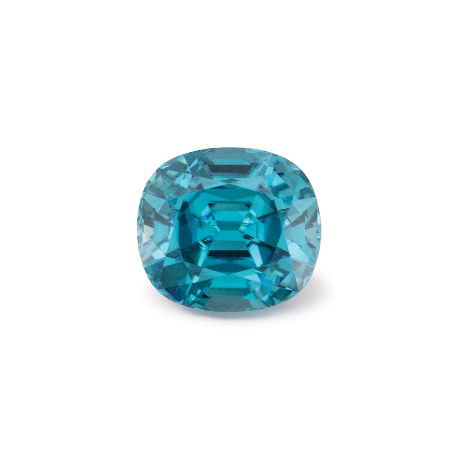 2.78 ct Antique Cushion Natural Natural Zircon Zircon – Faceted Cut – N/A Certified — Sapphire Row
