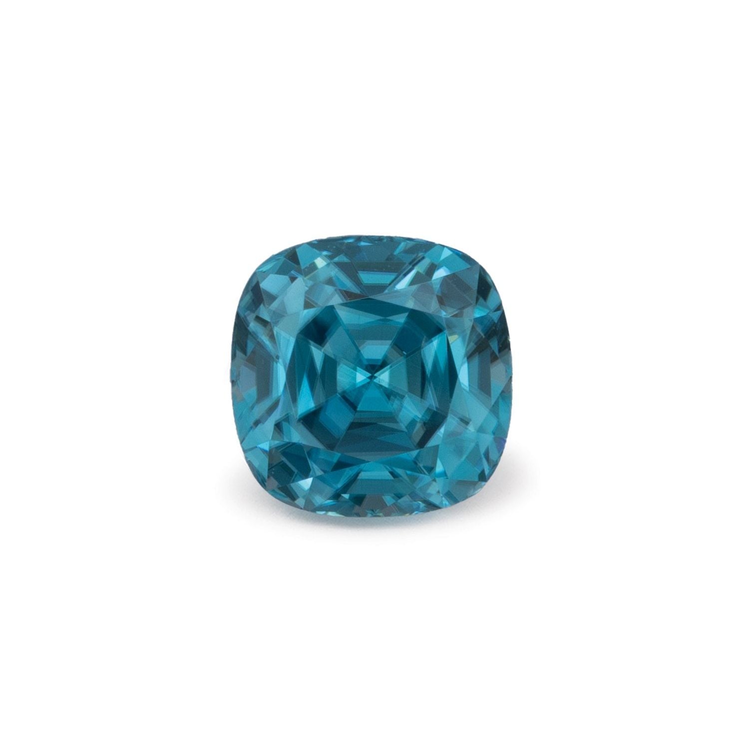 2.91 ct Cushion Natural Natural Zircon Zircon – Faceted Cut – N/A Certified — Sapphire Row
