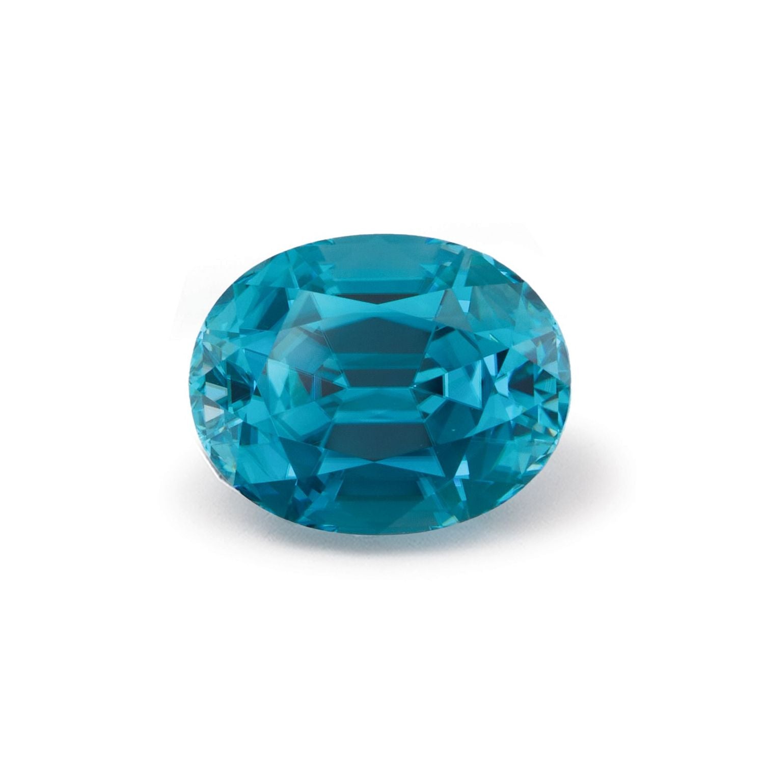 4.34 ct Oval Natural Natural Zircon Zircon – Faceted Cut – N/A Certified — Sapphire Row