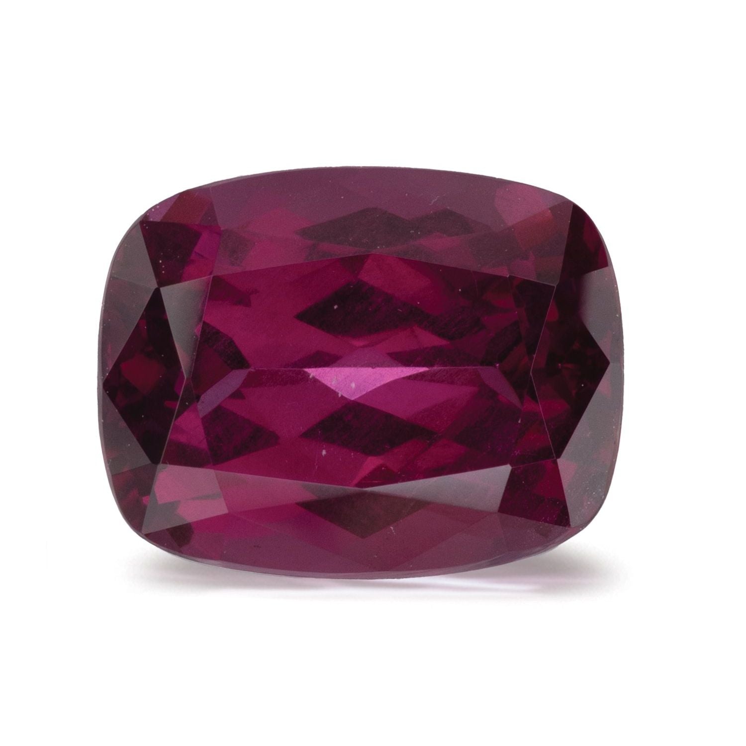 4.41 ct Antique Cushion Natural Natural Garnet Garnet – Faceted Cut – N/A Certified — Sapphire Row