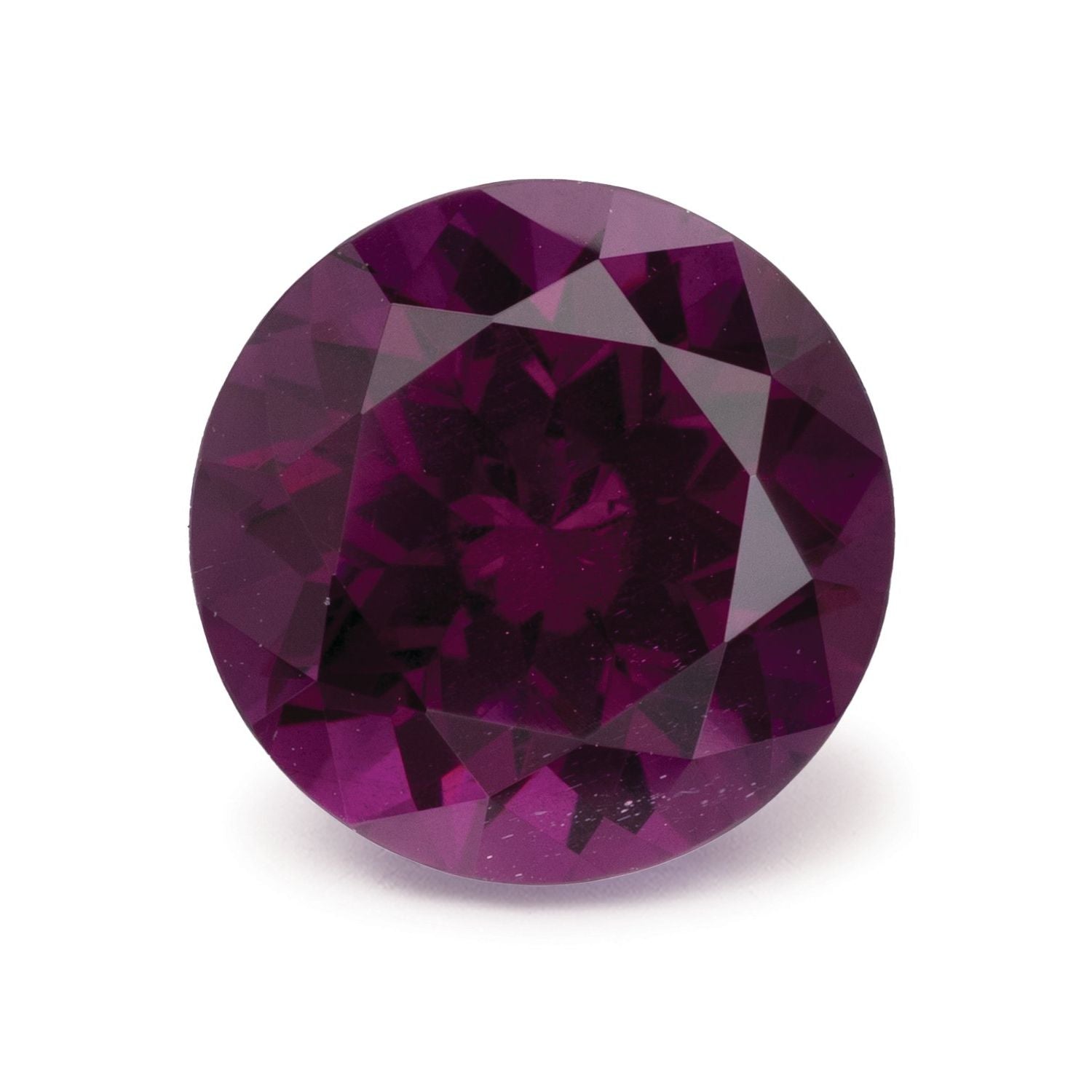 3.78 ct Round Natural Natural Garnet Garnet – Faceted Cut – N/A Certified — Sapphire Row
